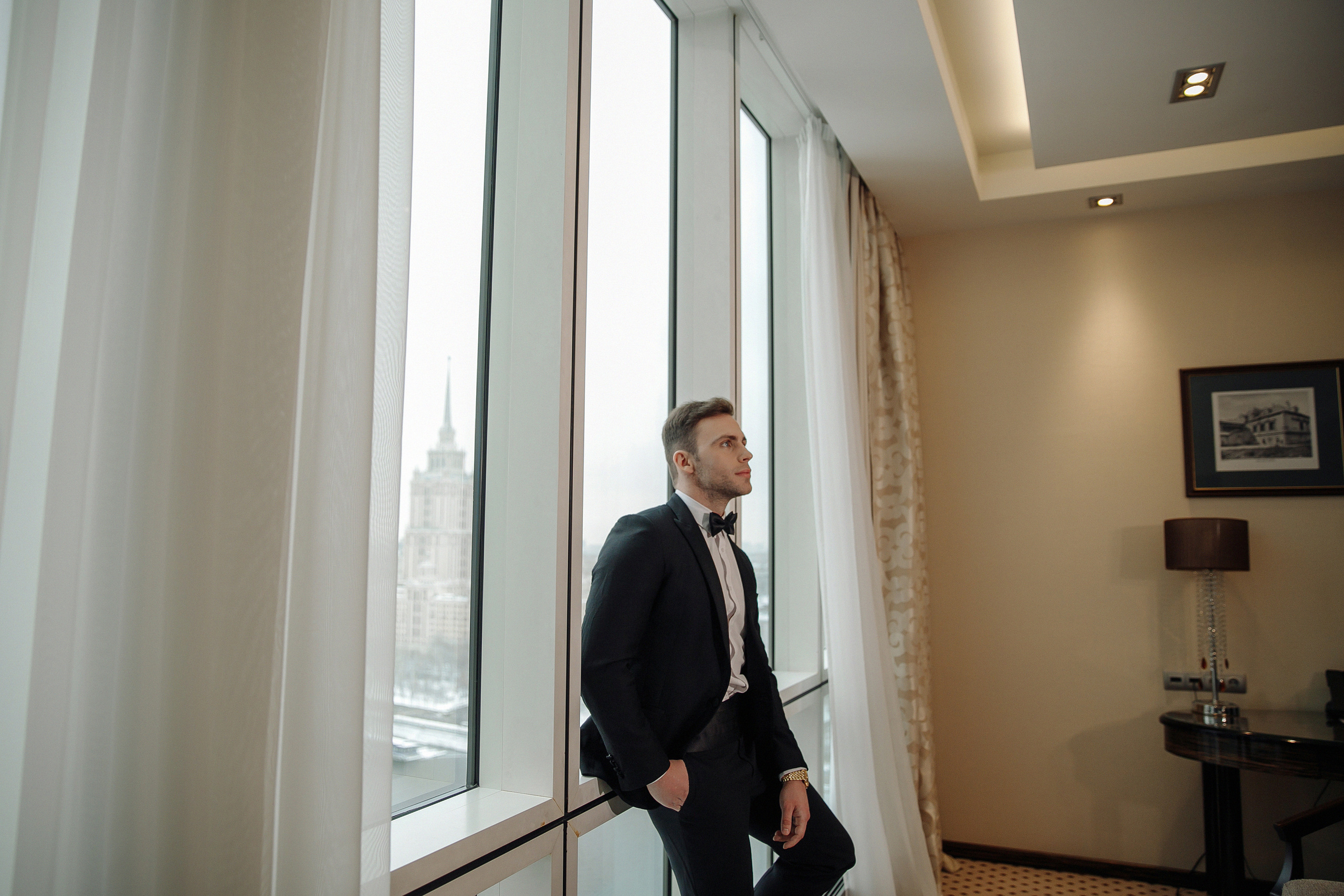 АРХИВ Олеся и Сергей в отеле Кроун ПЛАЗА. Свадебный фотограф Москва