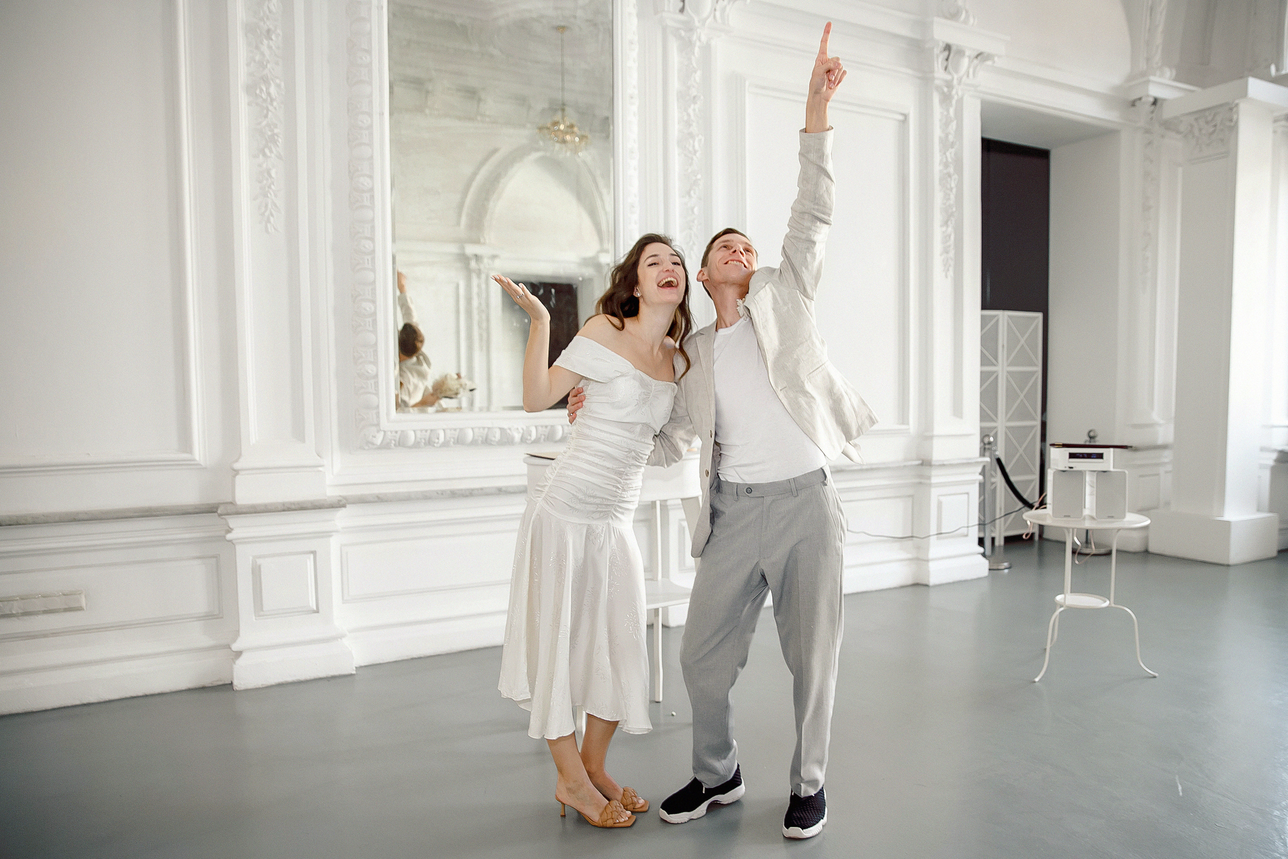 Торжественная регистрация Катерины и Виктора в усадьбе Спиридонова. Свадебный фотограф Москва