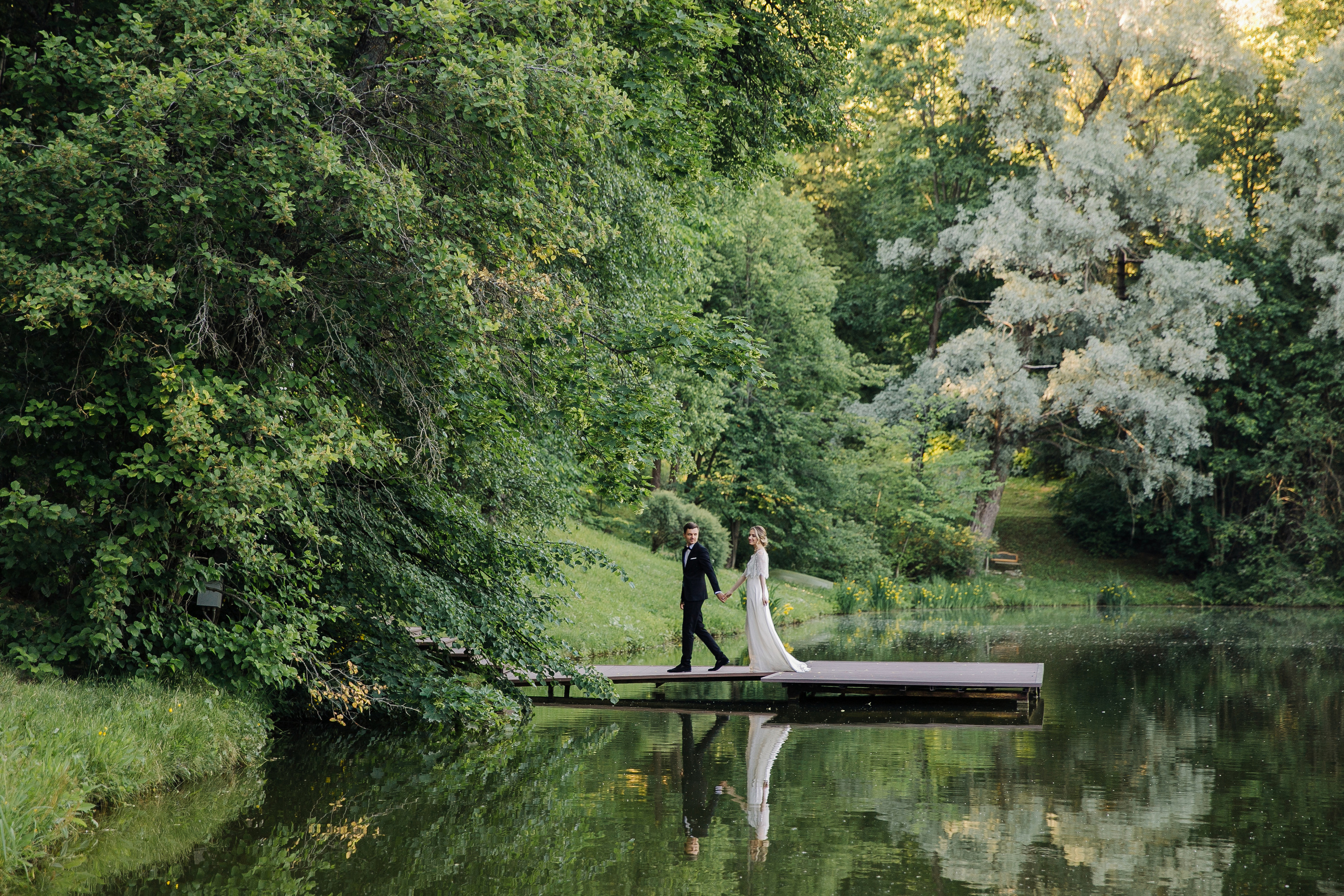 АРХИВ Анастасия и Сергей в парк-отеле МОРОЗОВКА. Свадебный фотограф Москва