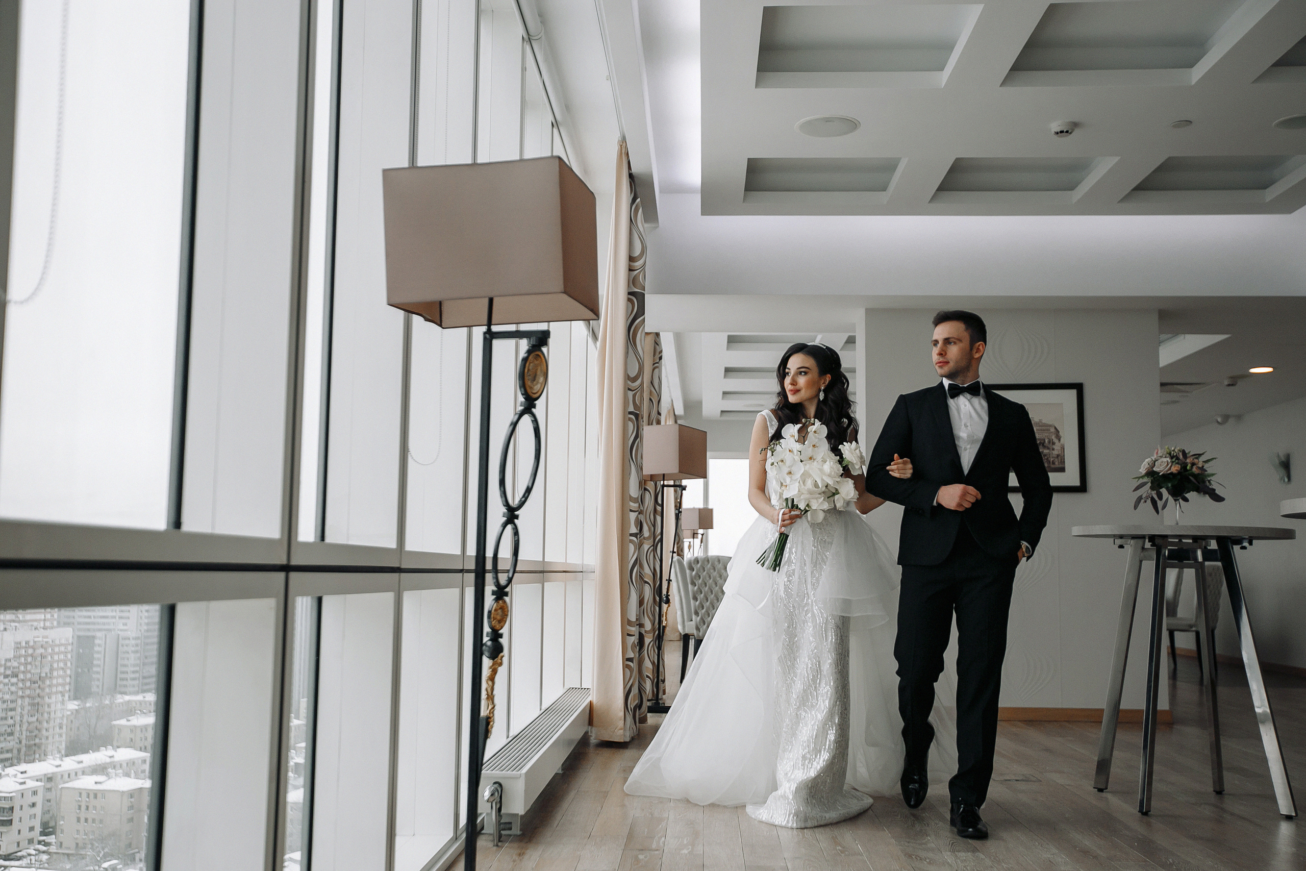 АРХИВ Олеся и Сергей в отеле Кроун ПЛАЗА. Свадебный фотограф Москва