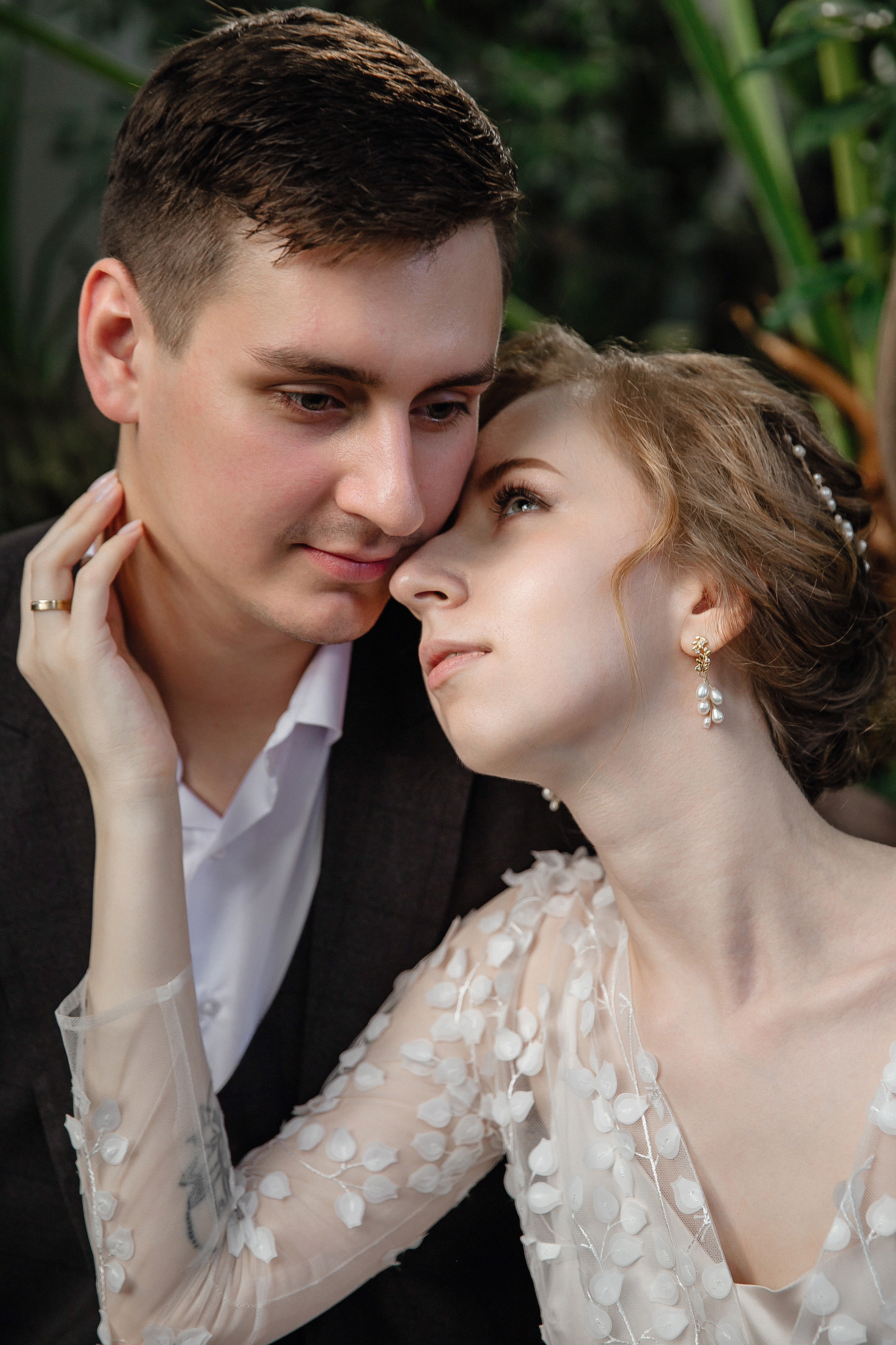 АРХИВ Елена и Антон. Ботанический САД. Свадебный фотограф Москва