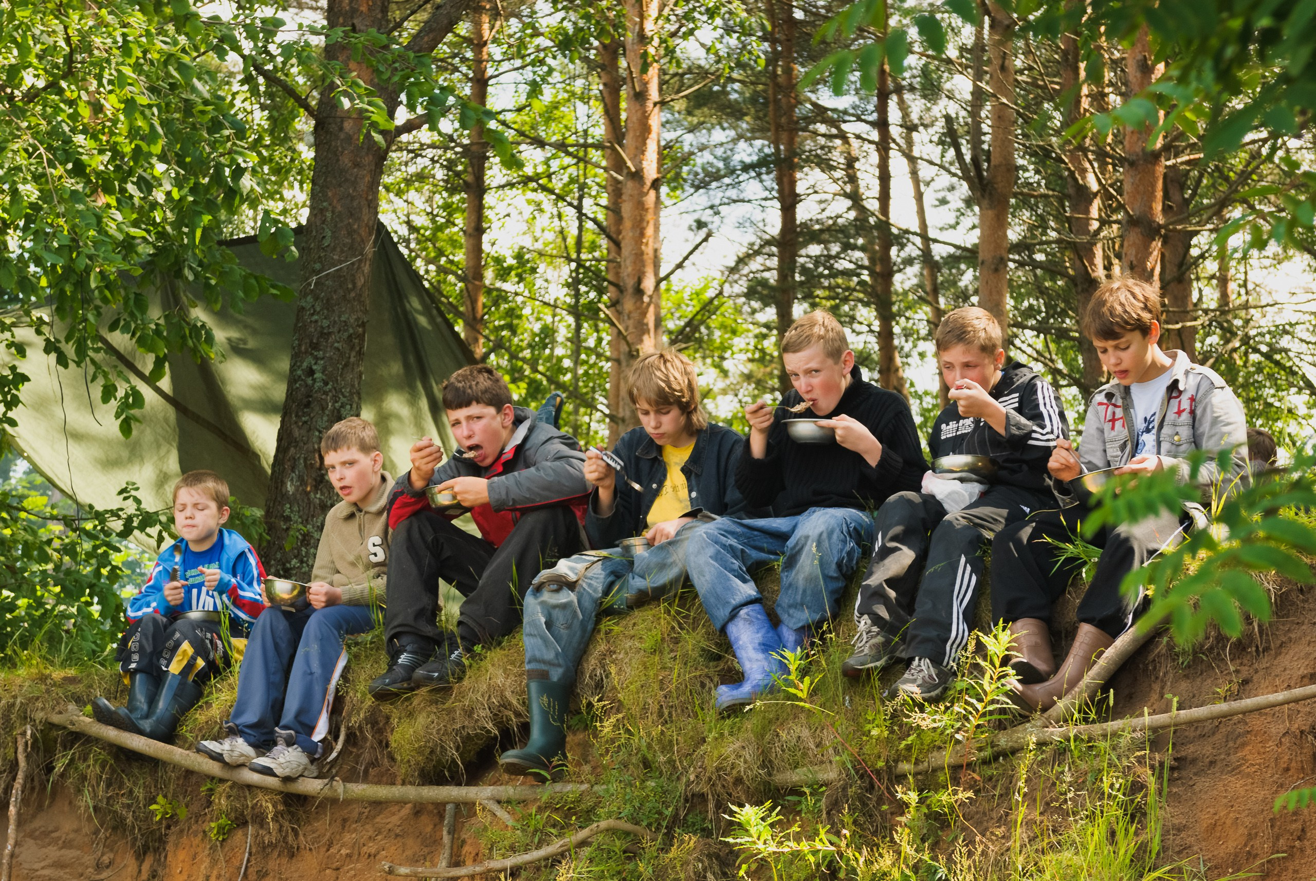 Фотографии Летние сборы ШБИ МОН 2008 г. Школа Боевых Искусств «МОН»