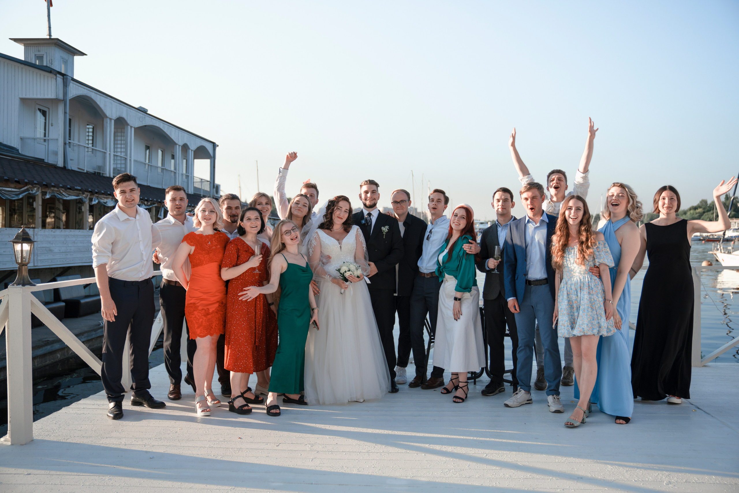 На причале. Свадебный фотограф в Москве Кристина Чехова