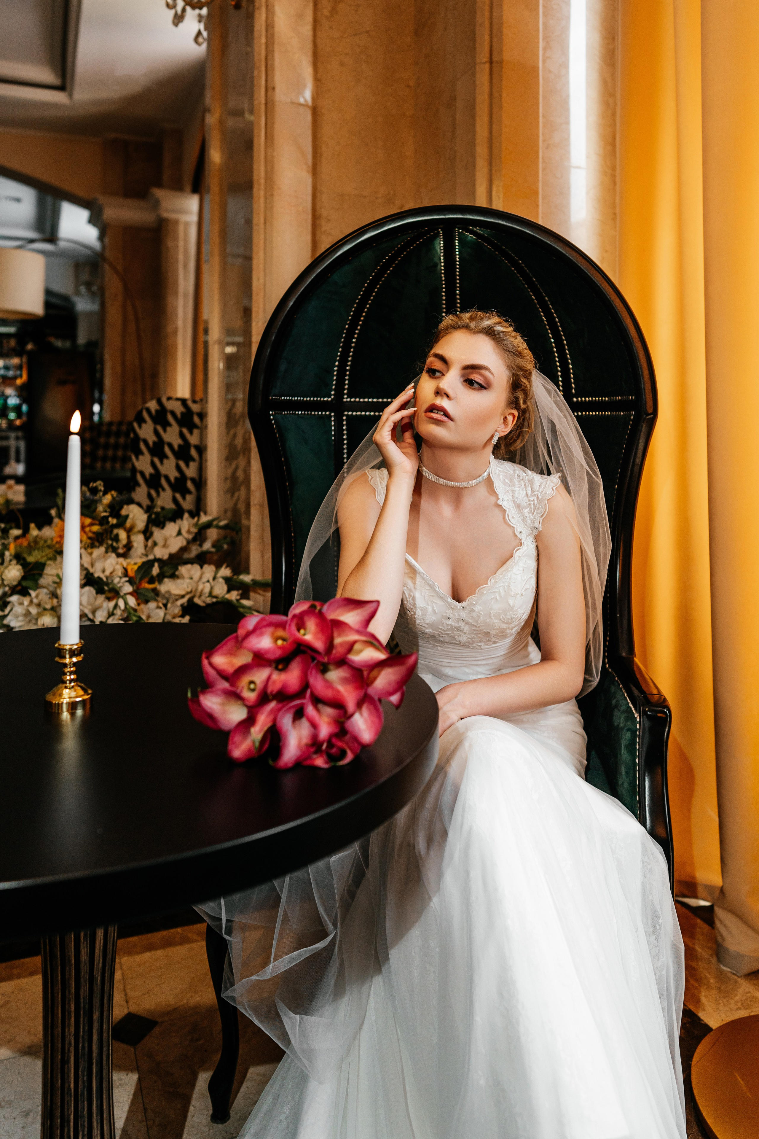 сборы невесты в отеле