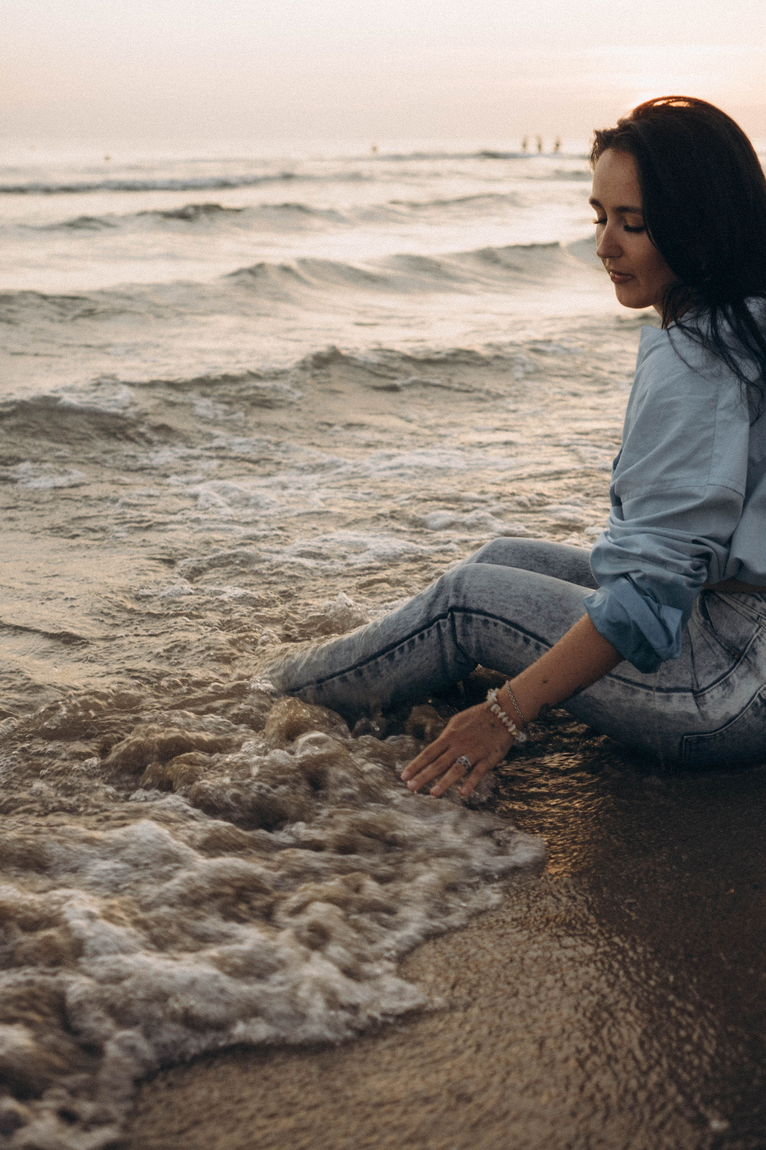 Июльский вечер на берегу черного моря. Профессиональный фотограф, Санкт-Петербург — Виктория Богомолова