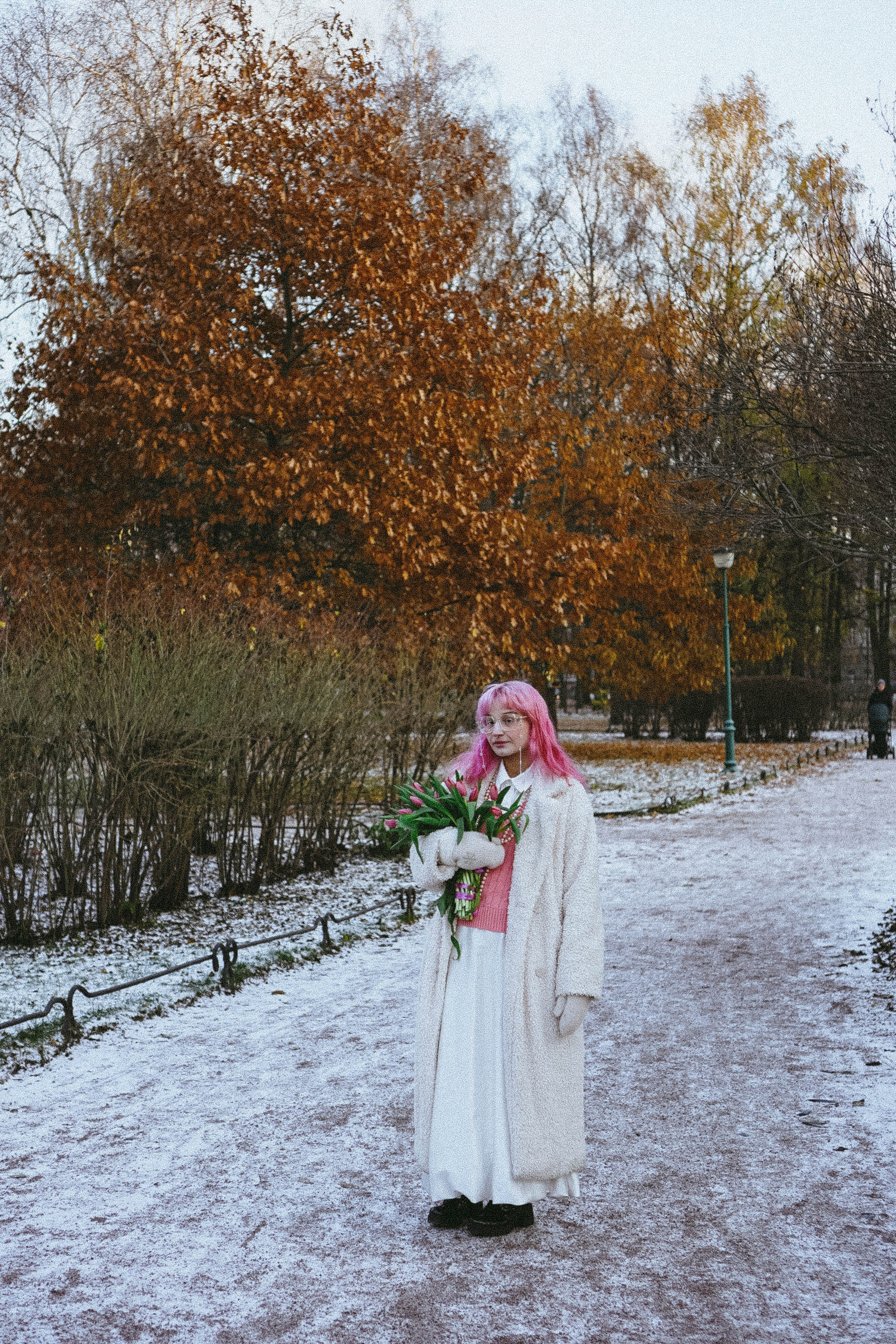 Прогулочная фотосессия с тюльпанами. Профессиональный фотограф, Санкт-Петербург — Виктория Богомолова