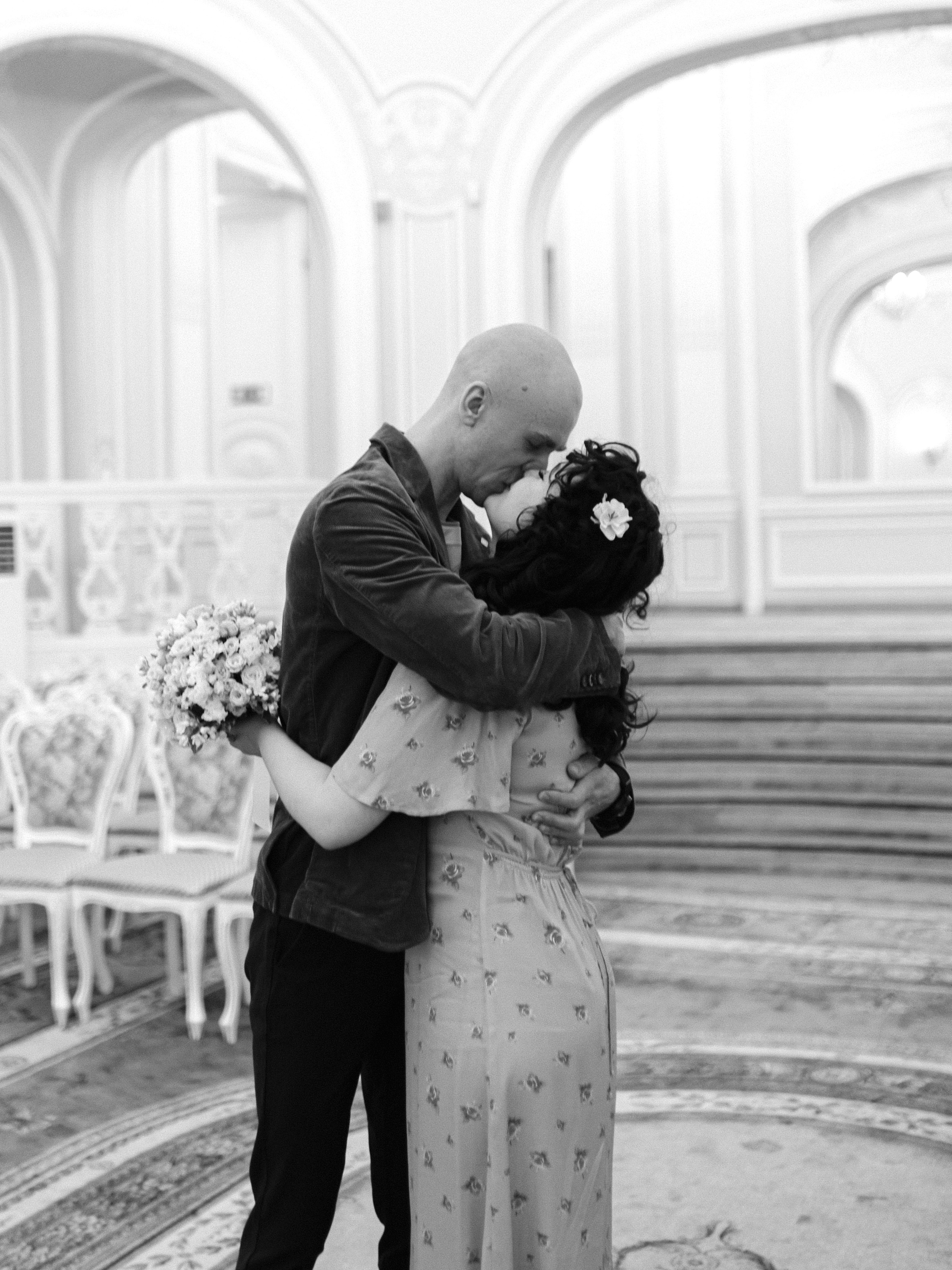 Загс Петроградки + ботанический сад. Фотограф СПБ Засорина Юлия