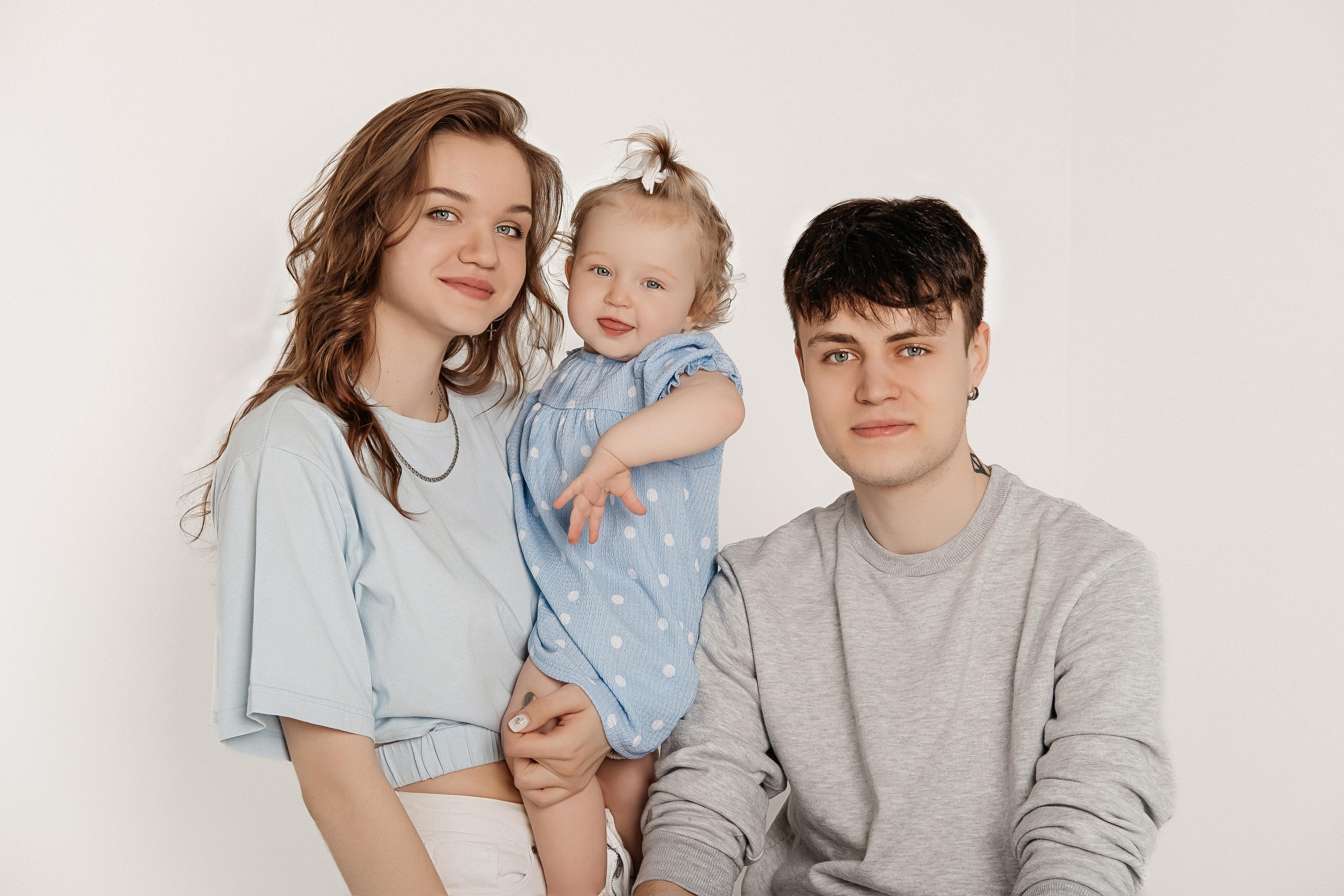 Виолетта & Егор & Мирослава. Семейный и свадебный фотограф Новосибирск