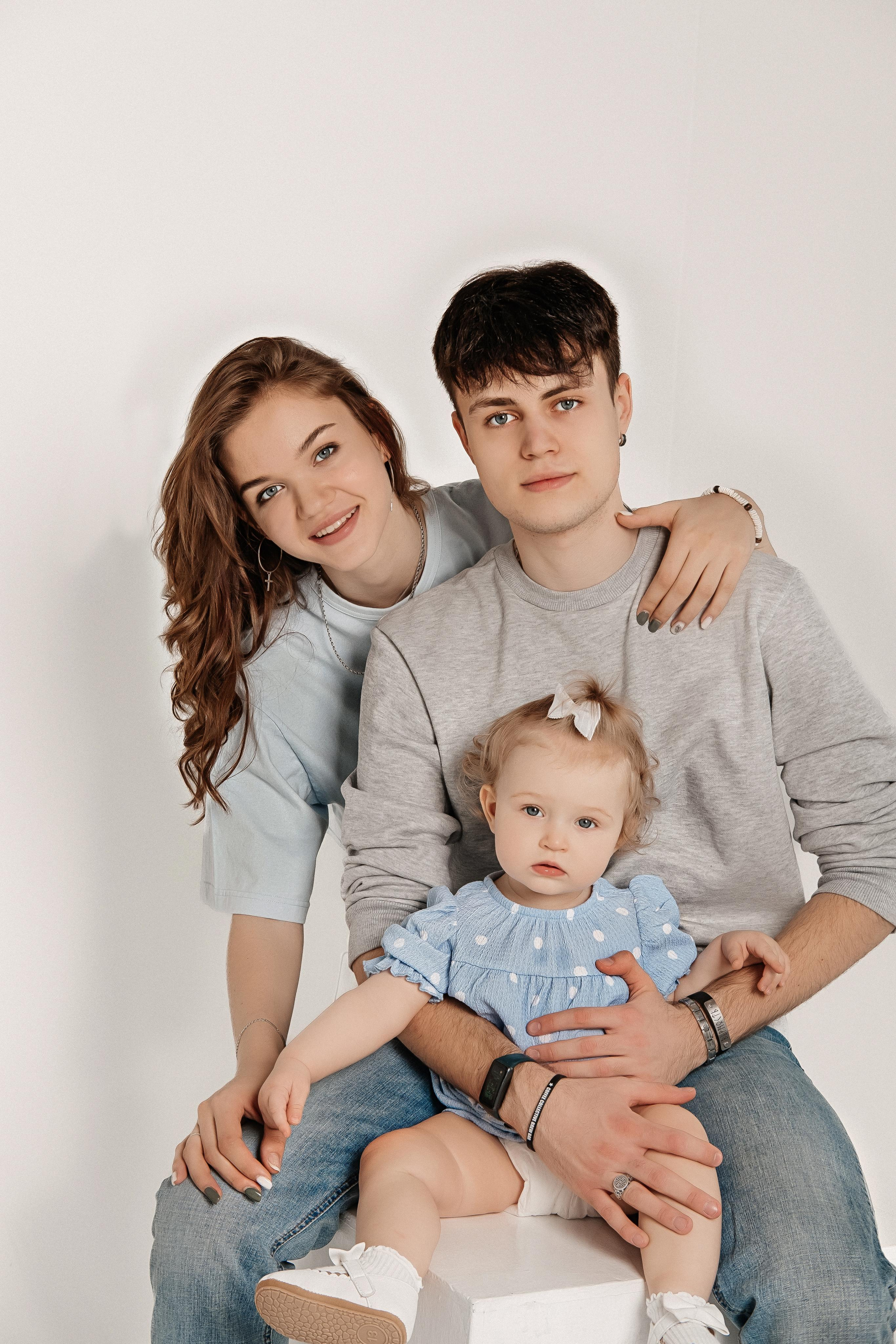 Виолетта & Егор & Мирослава. Семейный и свадебный фотограф Новосибирск