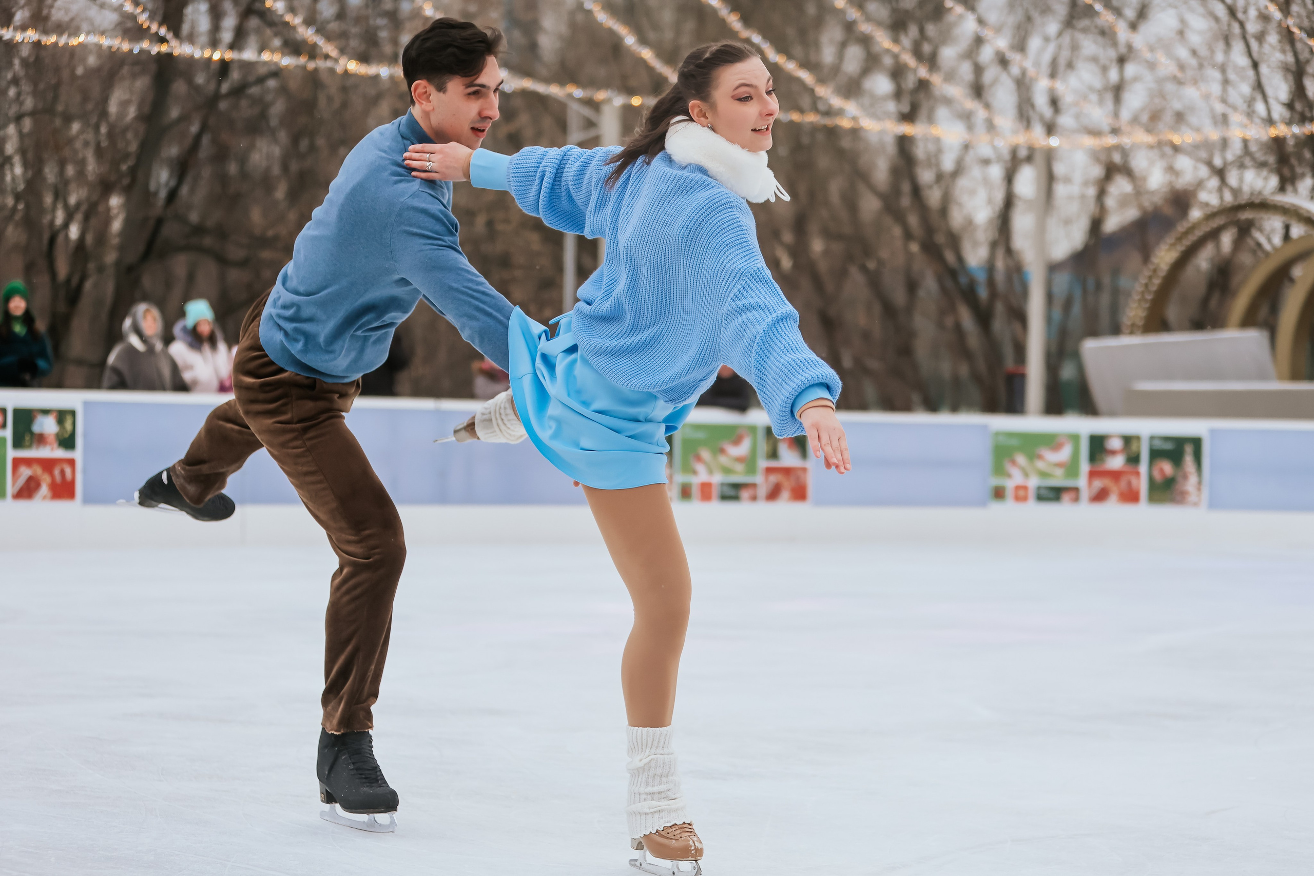 Ледовое шоу Сити каток Московское Чаепитие. Фотограф и видеограф Анна Домашенко