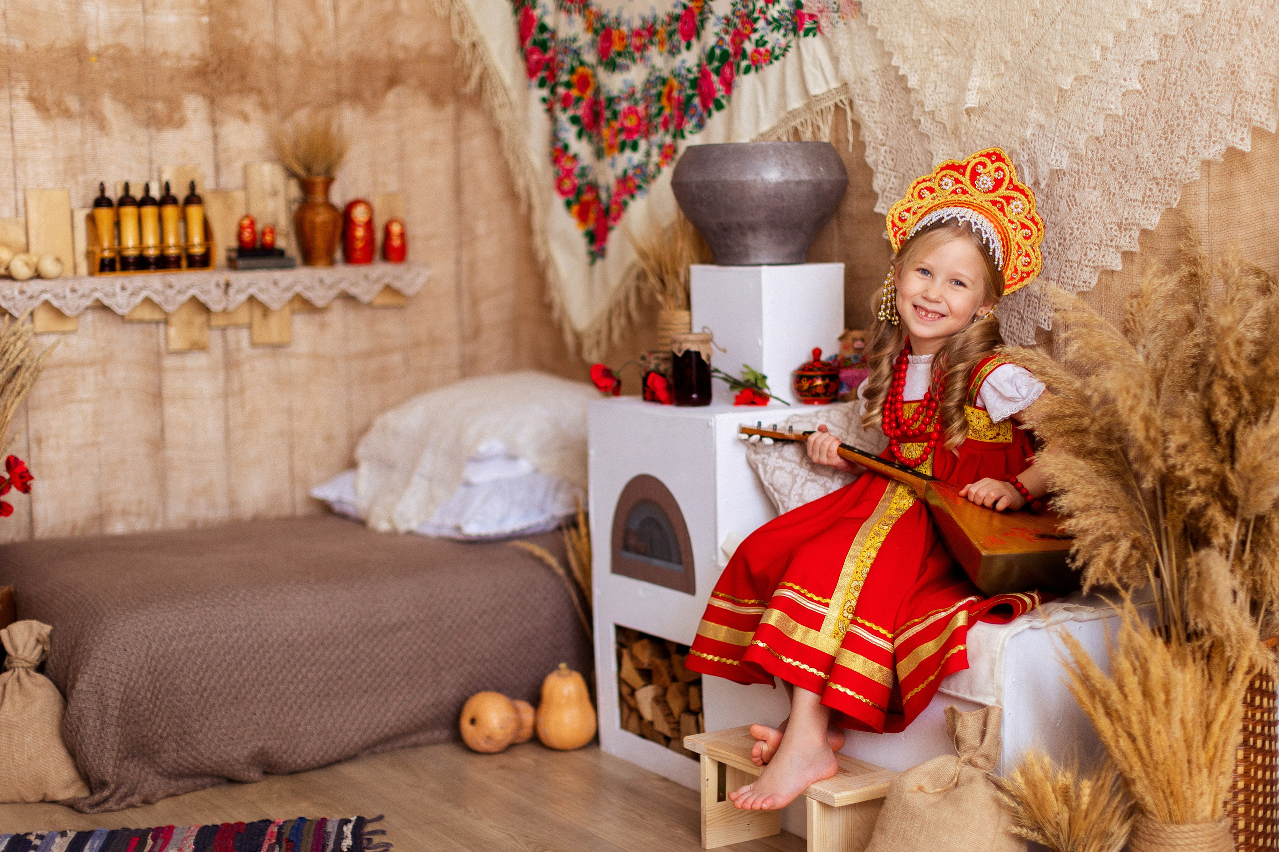Масленица, Детская фотосессия в Краснодаре. Семейный и детский фотограф в Краснодаре Анна Трашкова