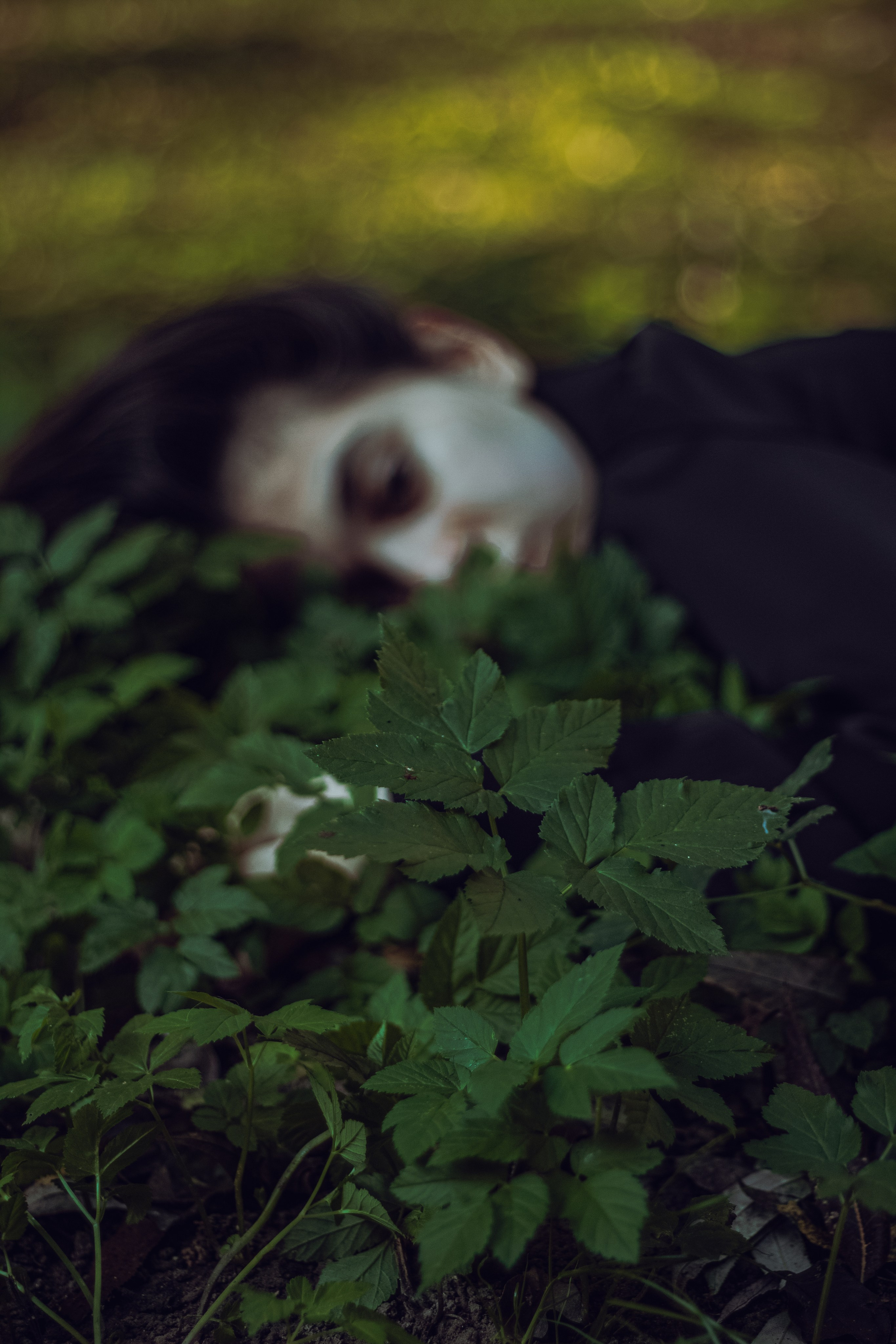 По мотивам убийства. В парке. Фотограф Москва, портрет, стрит, репортаж. Художественная фотосессия