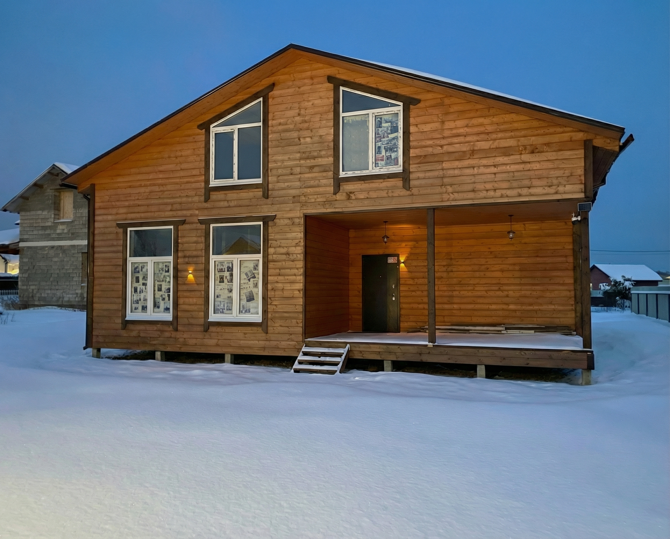 Частный дом в стиле лофт. Вознесенский Studio | Фотомонтаж | Видеомонтаж