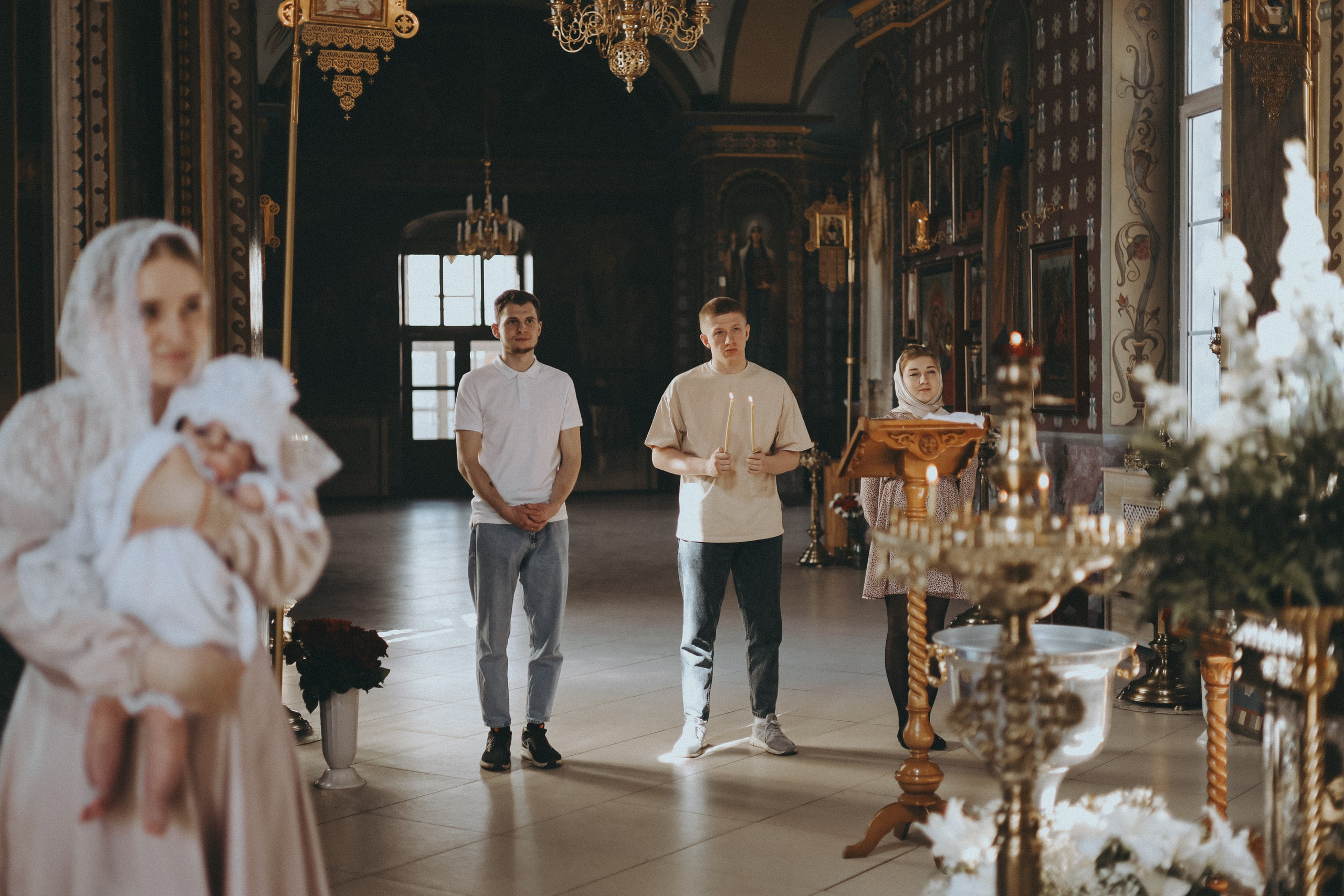 Крещение Агаты. Фотограф Мария Лаенко