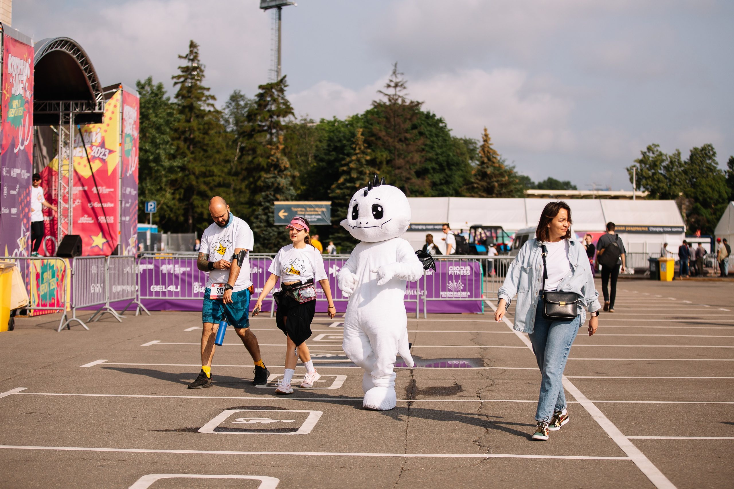 Красочный забег. Свадебный Семейный Репортажный фотограф в Москве