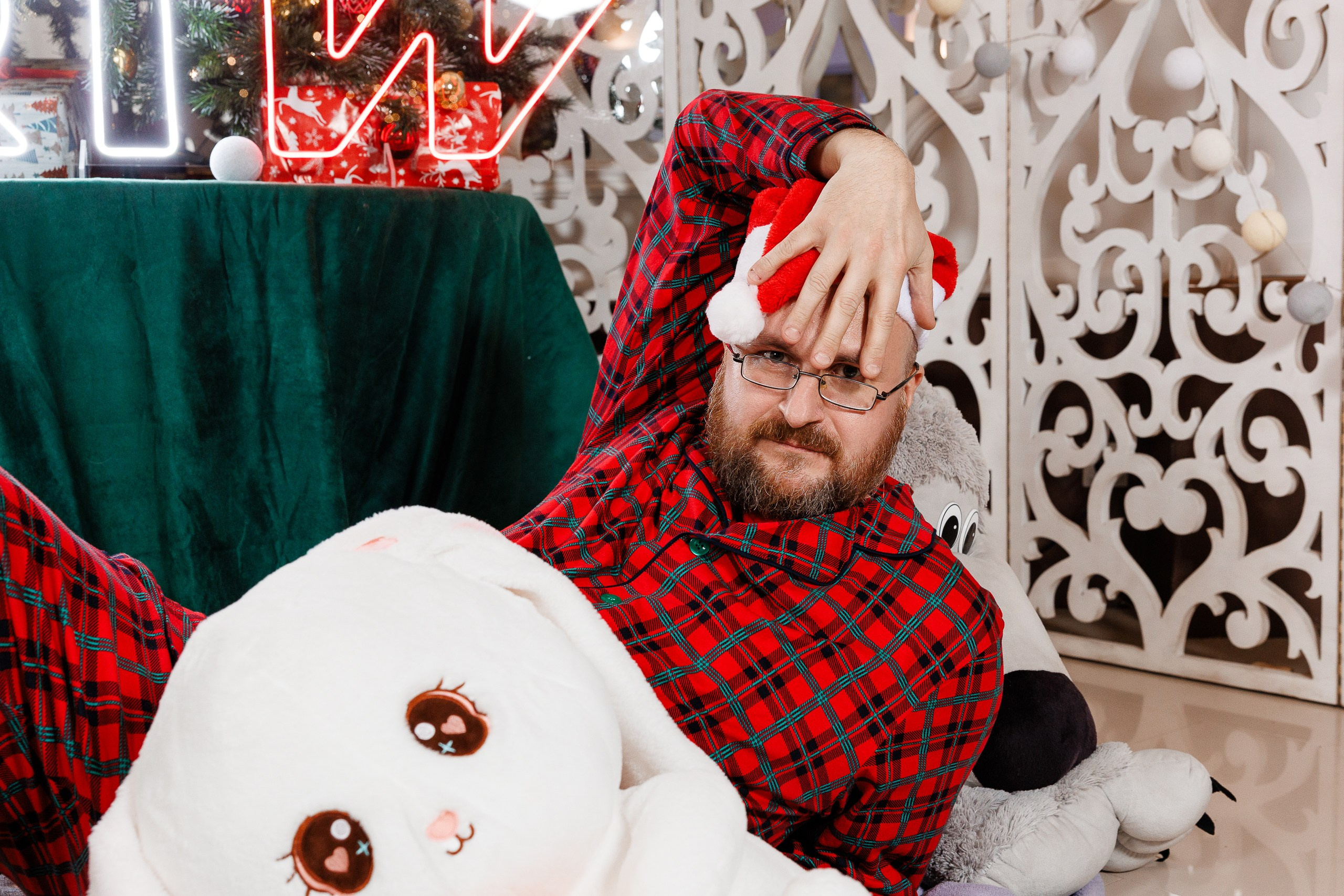 Пижамный новогодний корпоратив АРТВ. Фотограф в Санкт-Петербурге — Сергей Петров