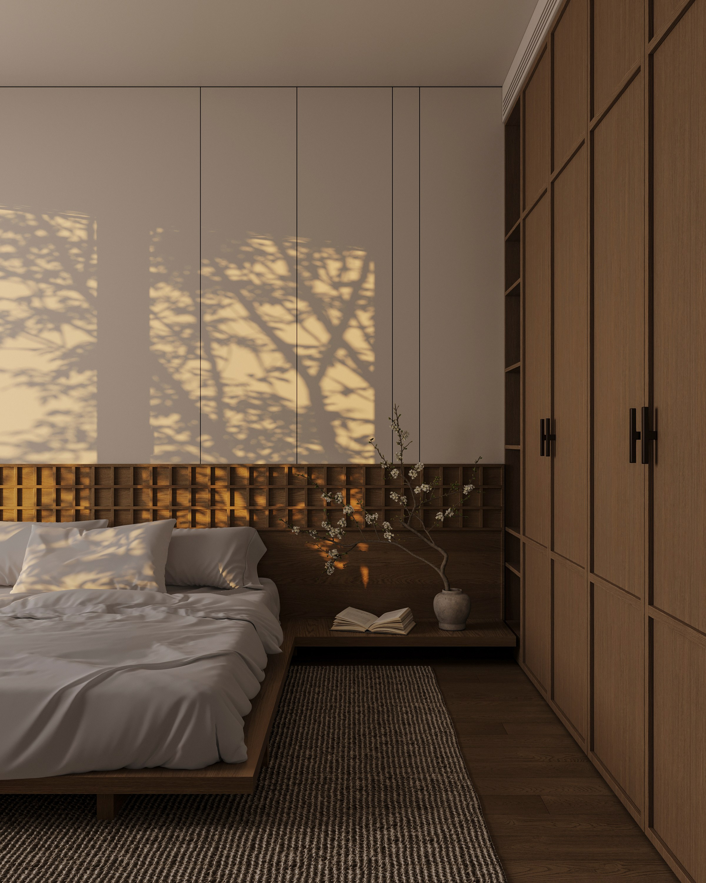 JAPANDI HAVEN | CONCEPTUAL PROJECT. Interior Visualization by Valerie Stetyukevich