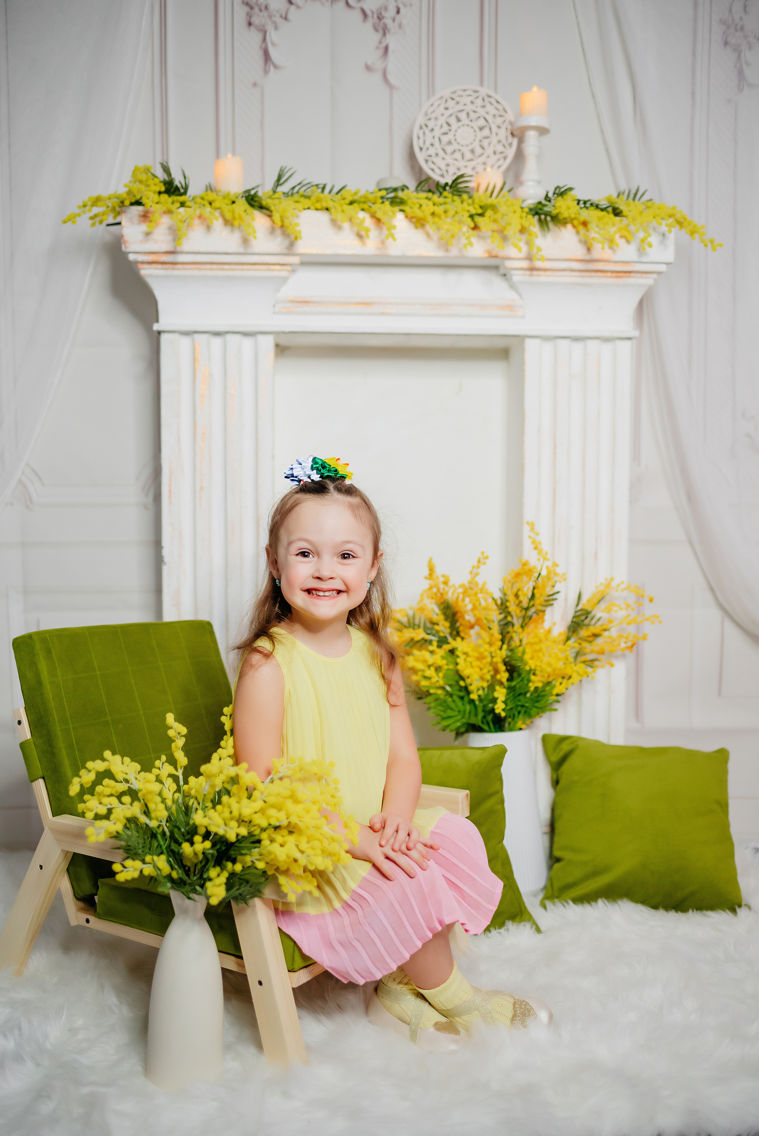 ПРОЕКТ «Весенний» Фотосессия для ДС «Развивайка». Семейный и детский фотограф в Тейково