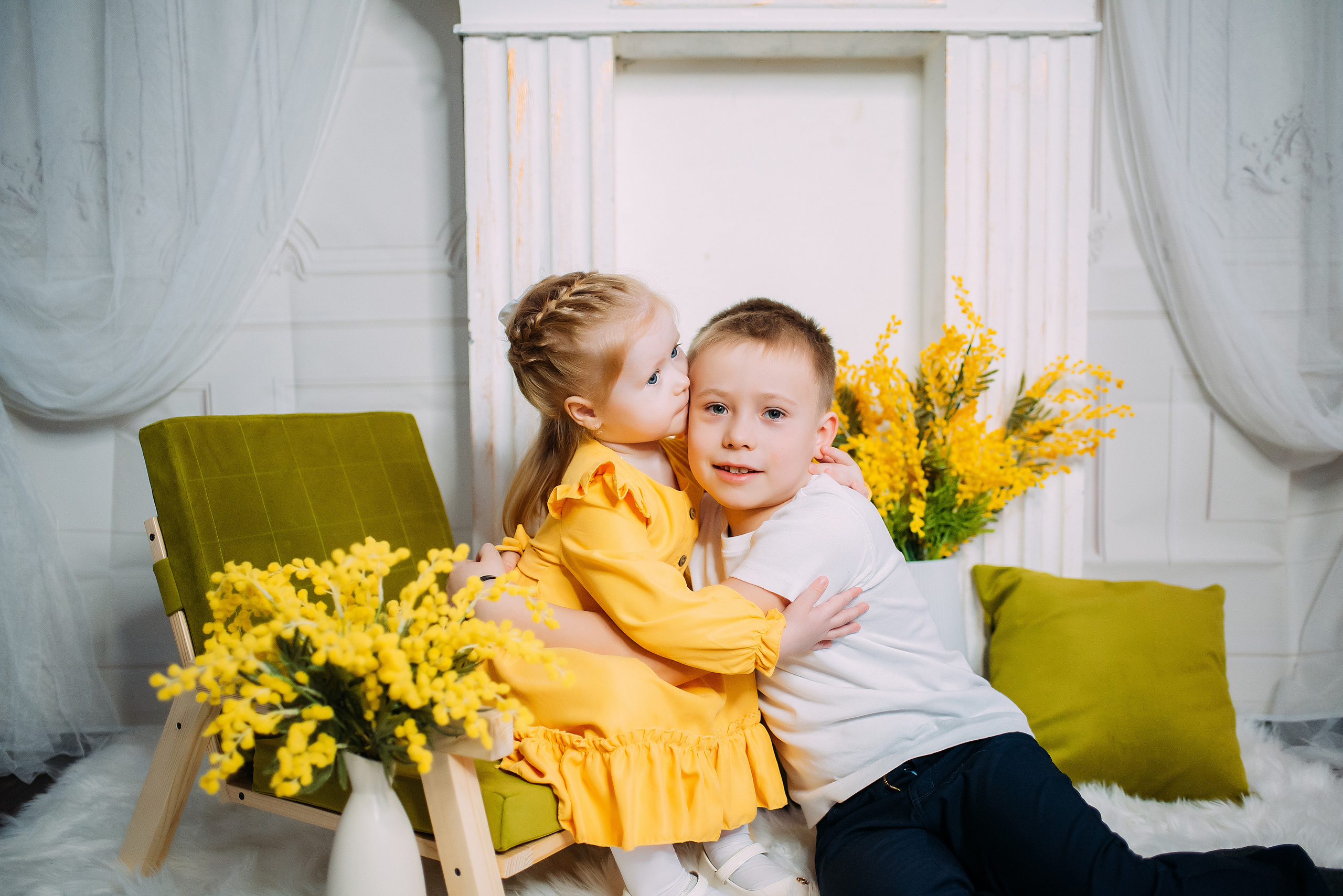 ПРОЕКТ «Весенний» Фотосессия для ДС «Развивайка». Семейный и детский фотограф в Тейково