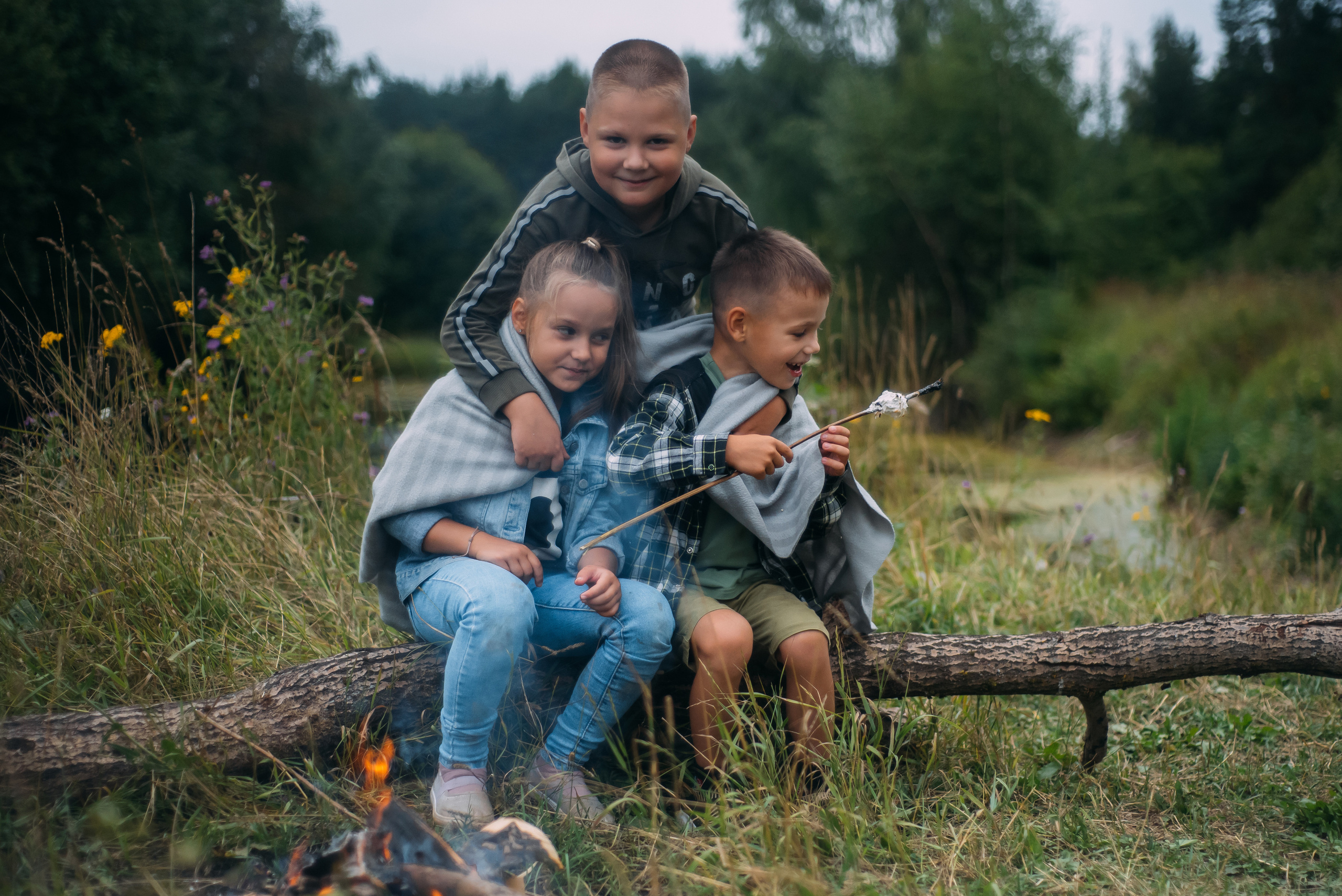 ПРОЕКТ «ШАЛАШ В ЛЕСУ». Семейный и детский фотограф в Тейково