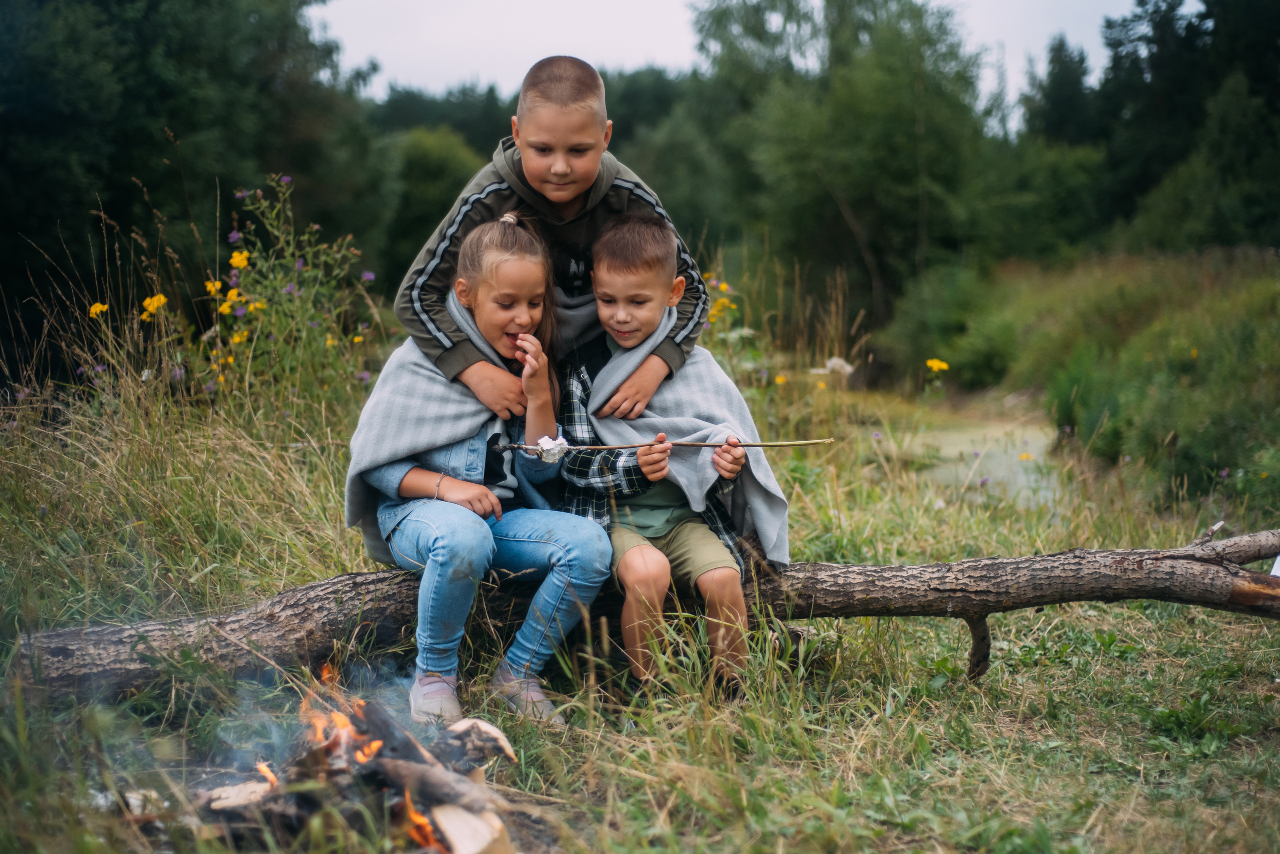 ПРОЕКТ «ШАЛАШ В ЛЕСУ». Семейный и детский фотограф в Тейково
