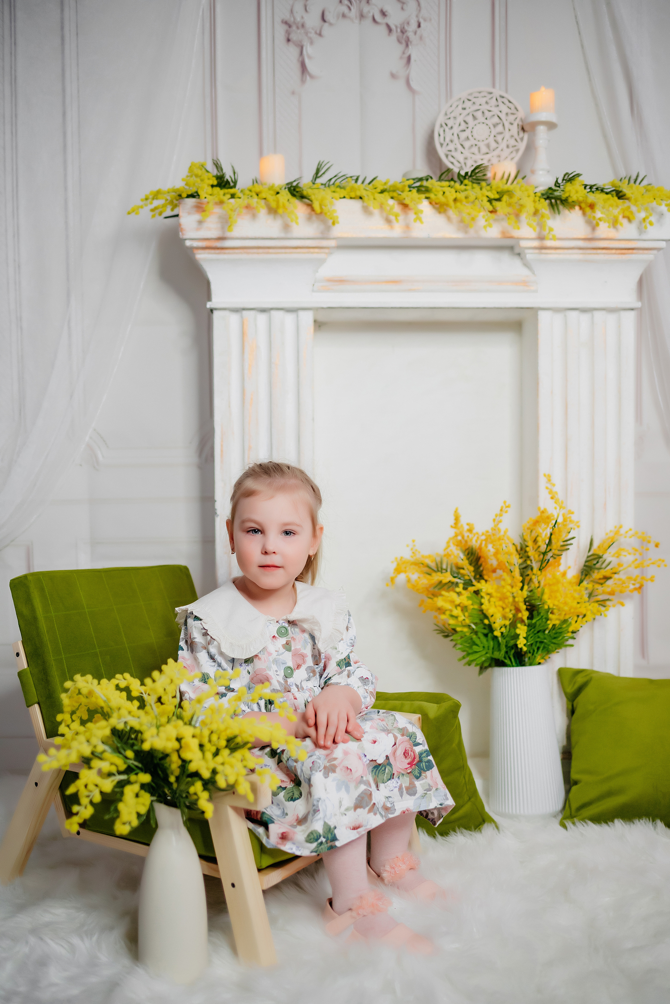 ПРОЕКТ «Весенний» Фотосессия для ДС «Развивайка». Семейный и детский фотограф в Тейково