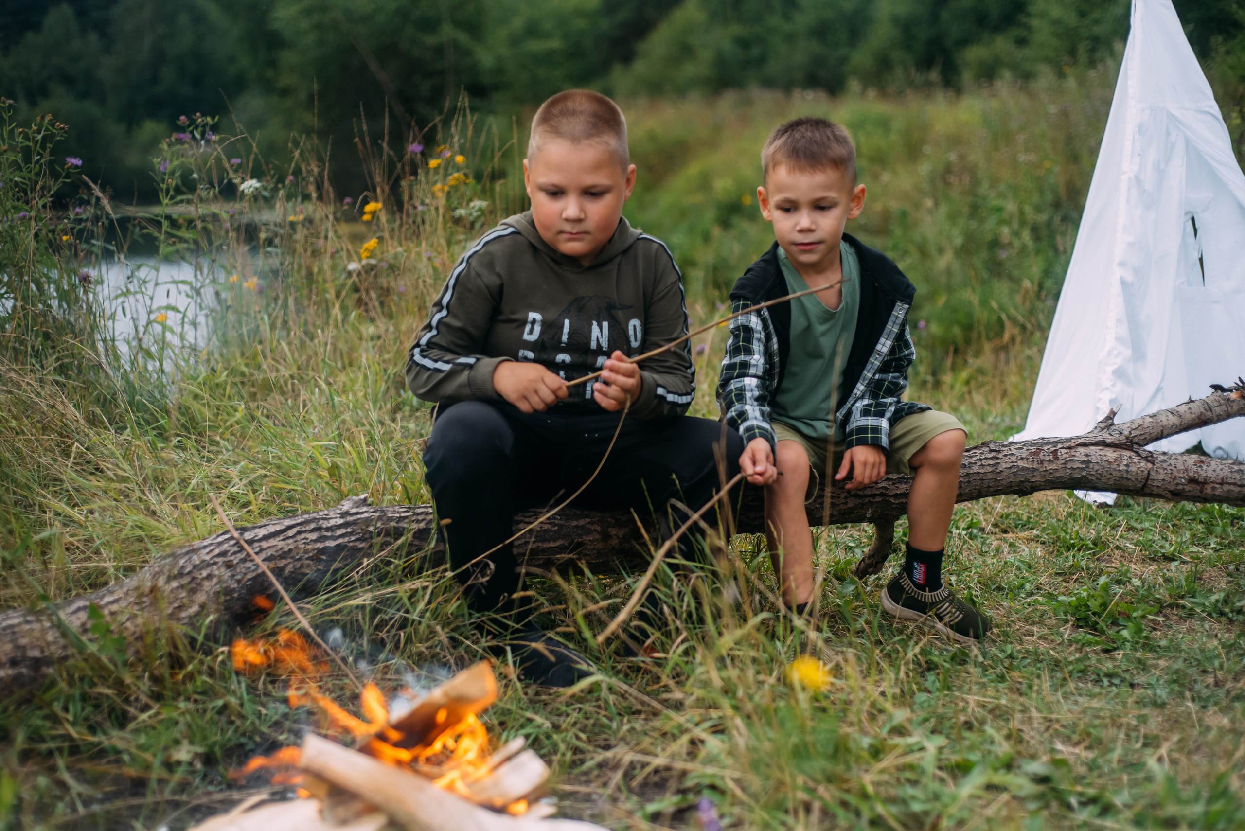 ПРОЕКТ «ШАЛАШ В ЛЕСУ». Семейный и детский фотограф в Тейково