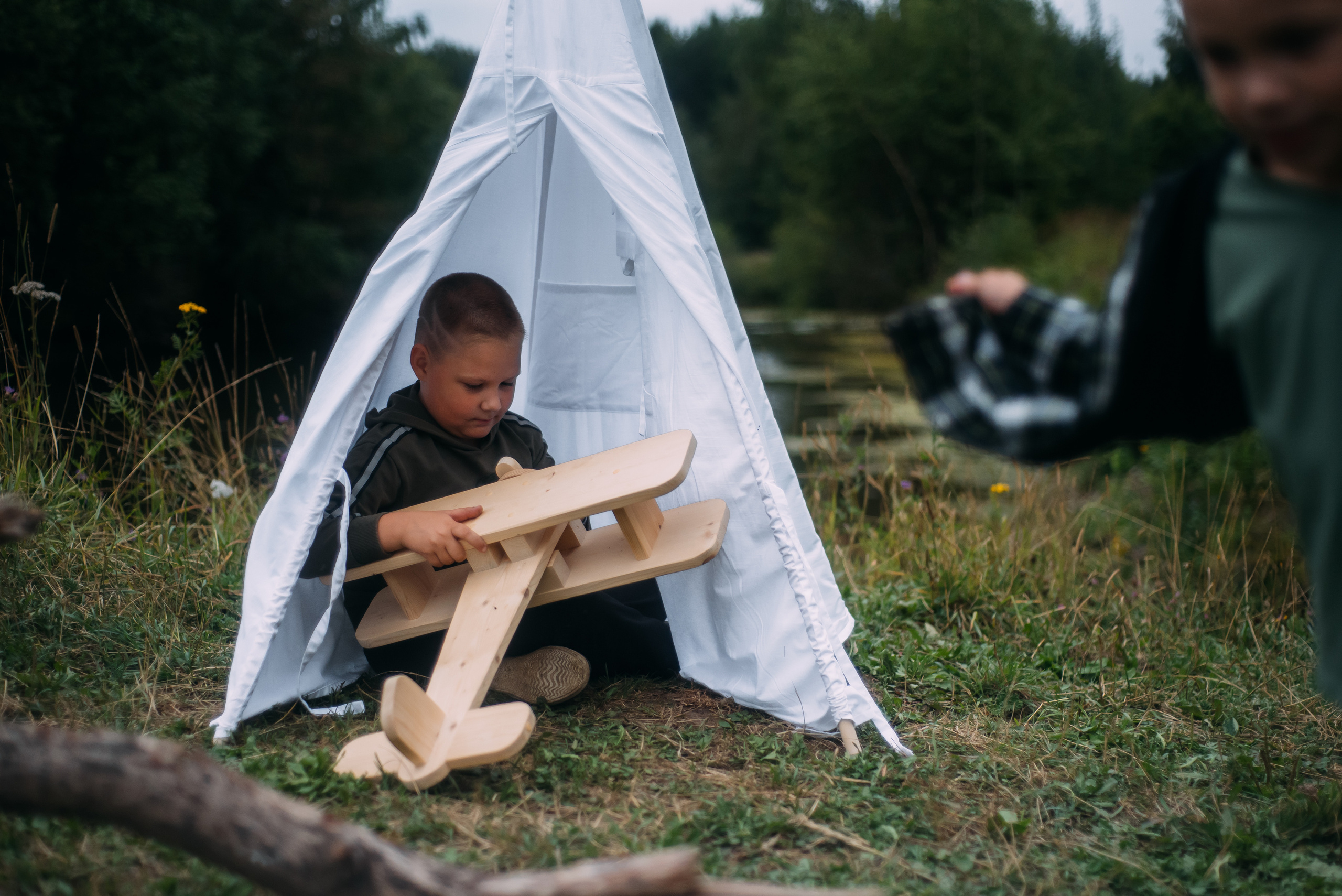 ПРОЕКТ «ШАЛАШ В ЛЕСУ». Семейный и детский фотограф в Тейково