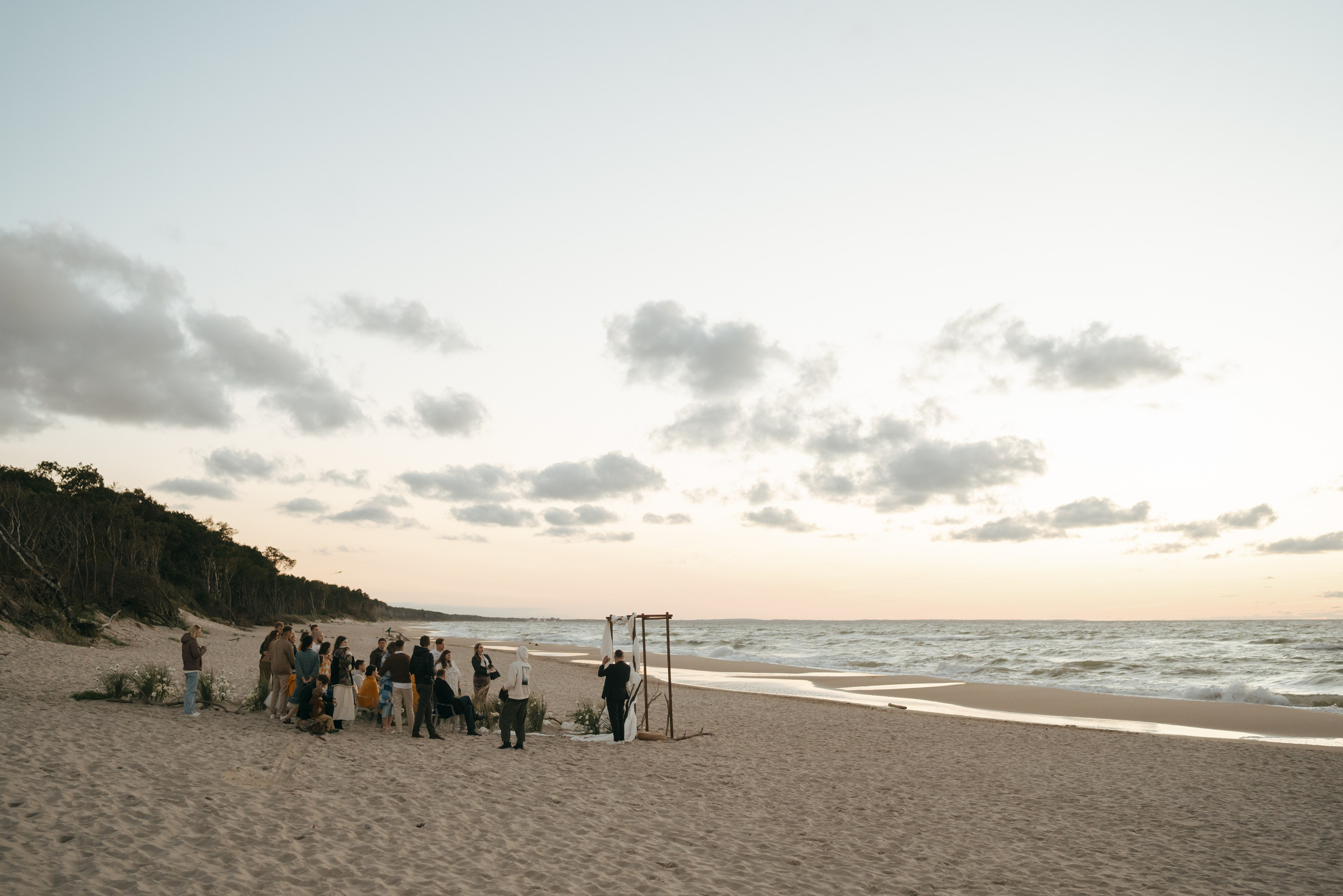 Алима & Никита. Куршская коса. Оформление свадеб, декор свадеб Вера Маркова, Москва