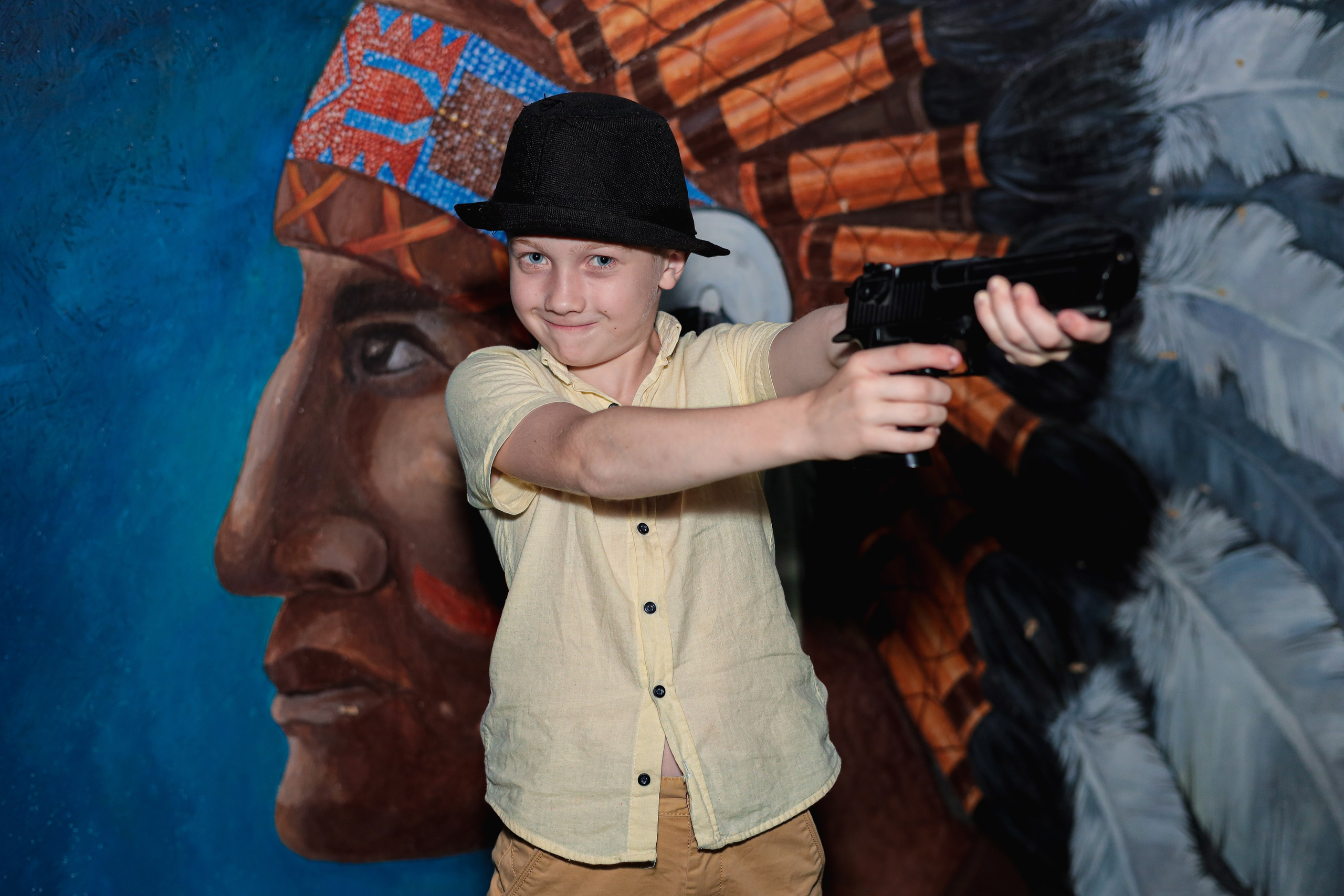 День рождение в стрелковом клубе. Фотограф Надршина Лилия