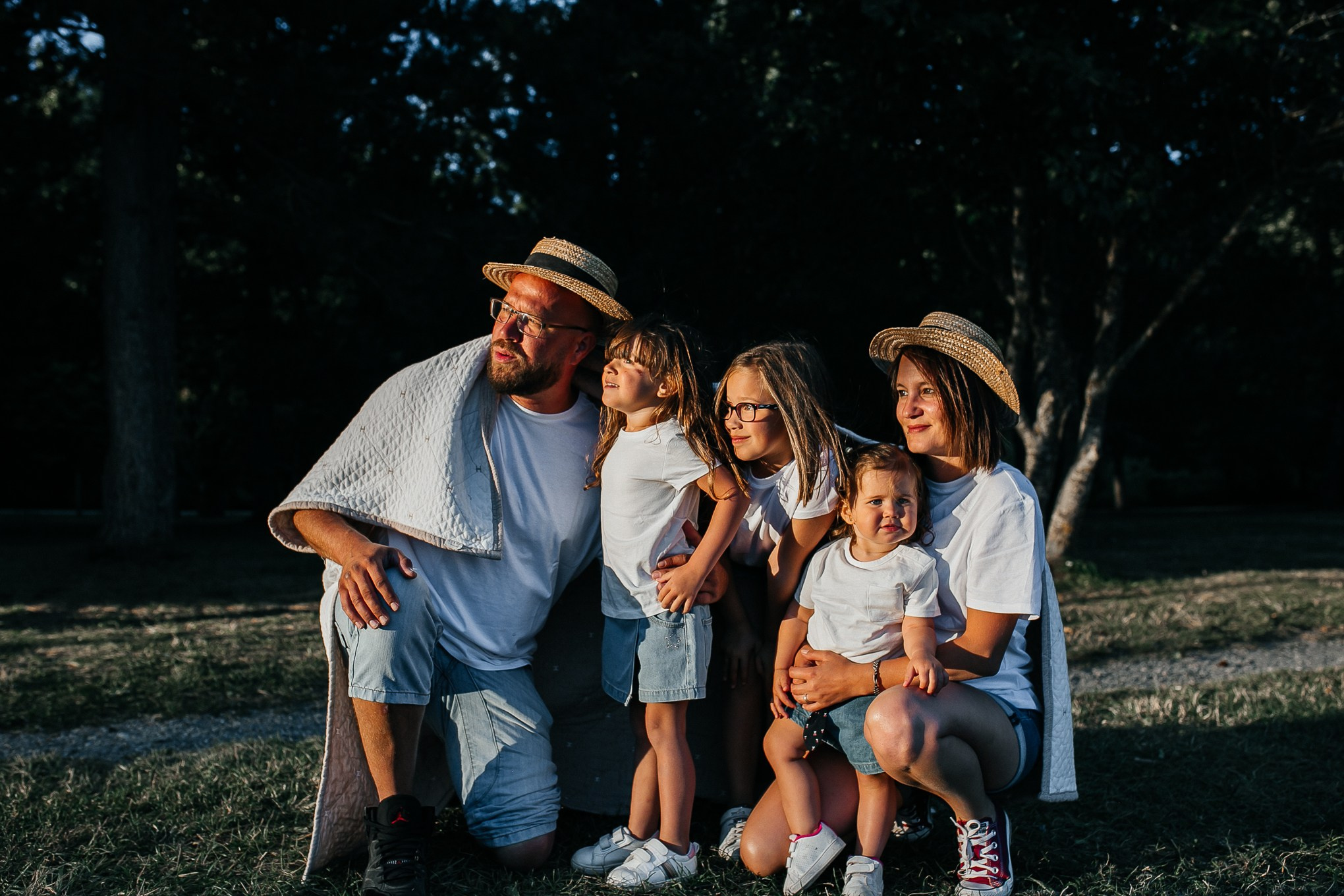 Стив, Шарли, Каро, Тэа, Нора