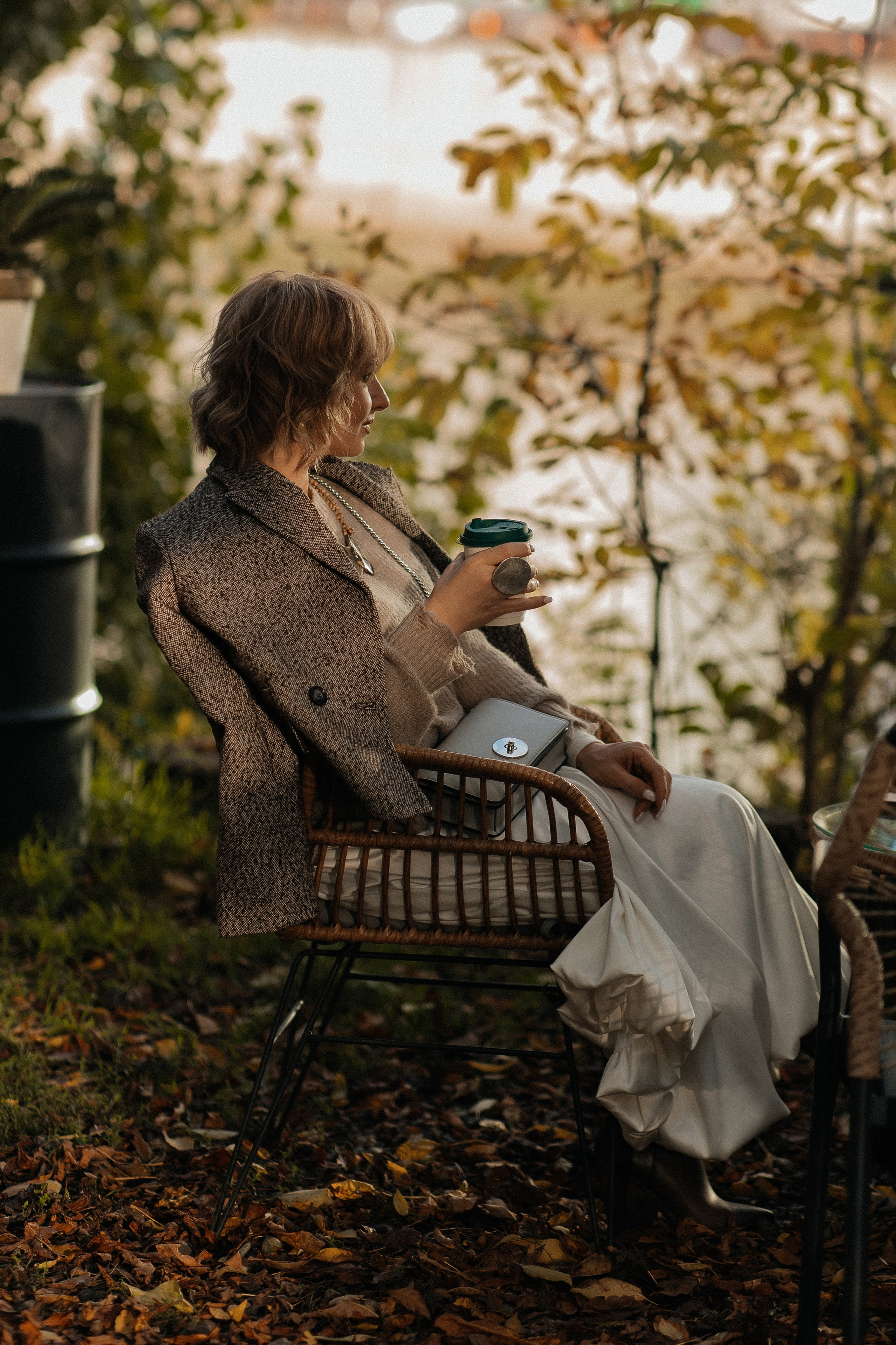 Маша и осень