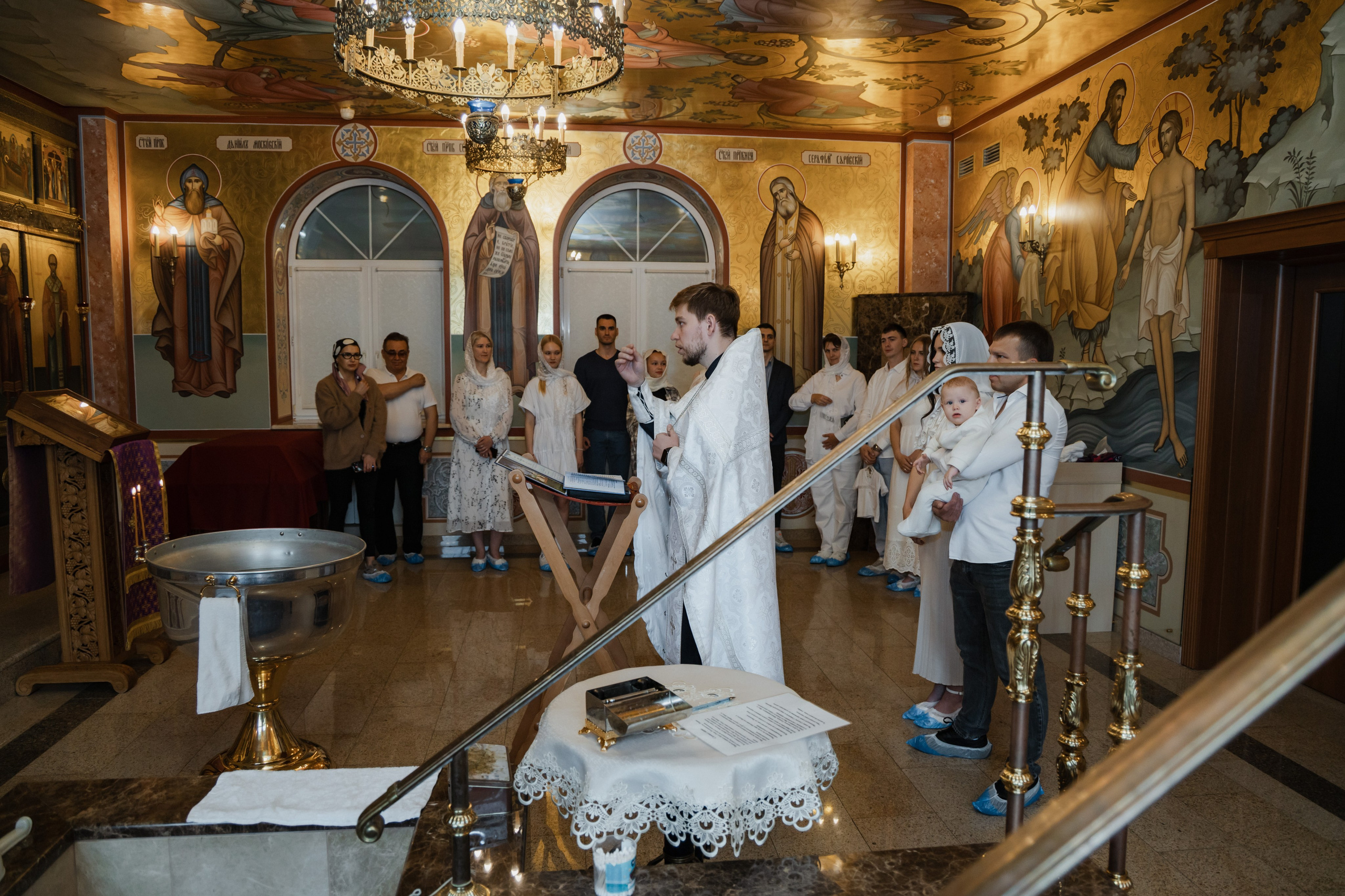 Крестины. Свадебный фотограф в городе Подольск МО и Москва Крылова Ирина
