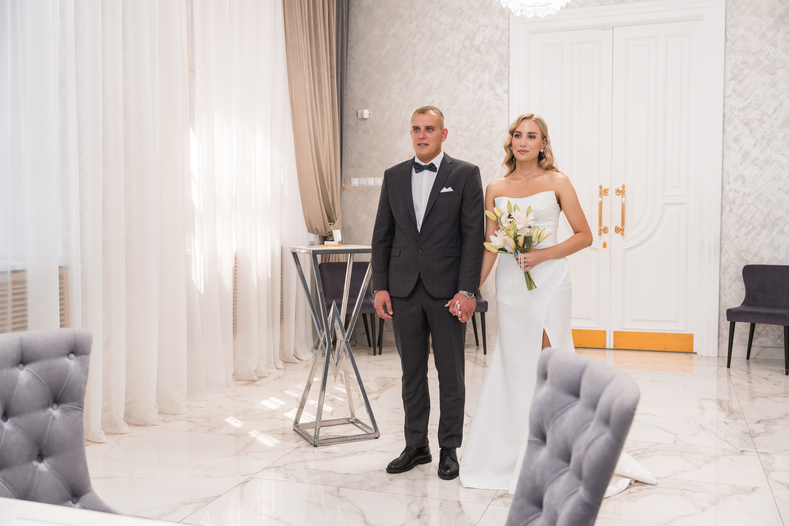 Свадебная фотосессия в Москве, регистрация в Кутузовском ЗАГСе Москва. Свадебный фотограф в Москве Анна Полушина