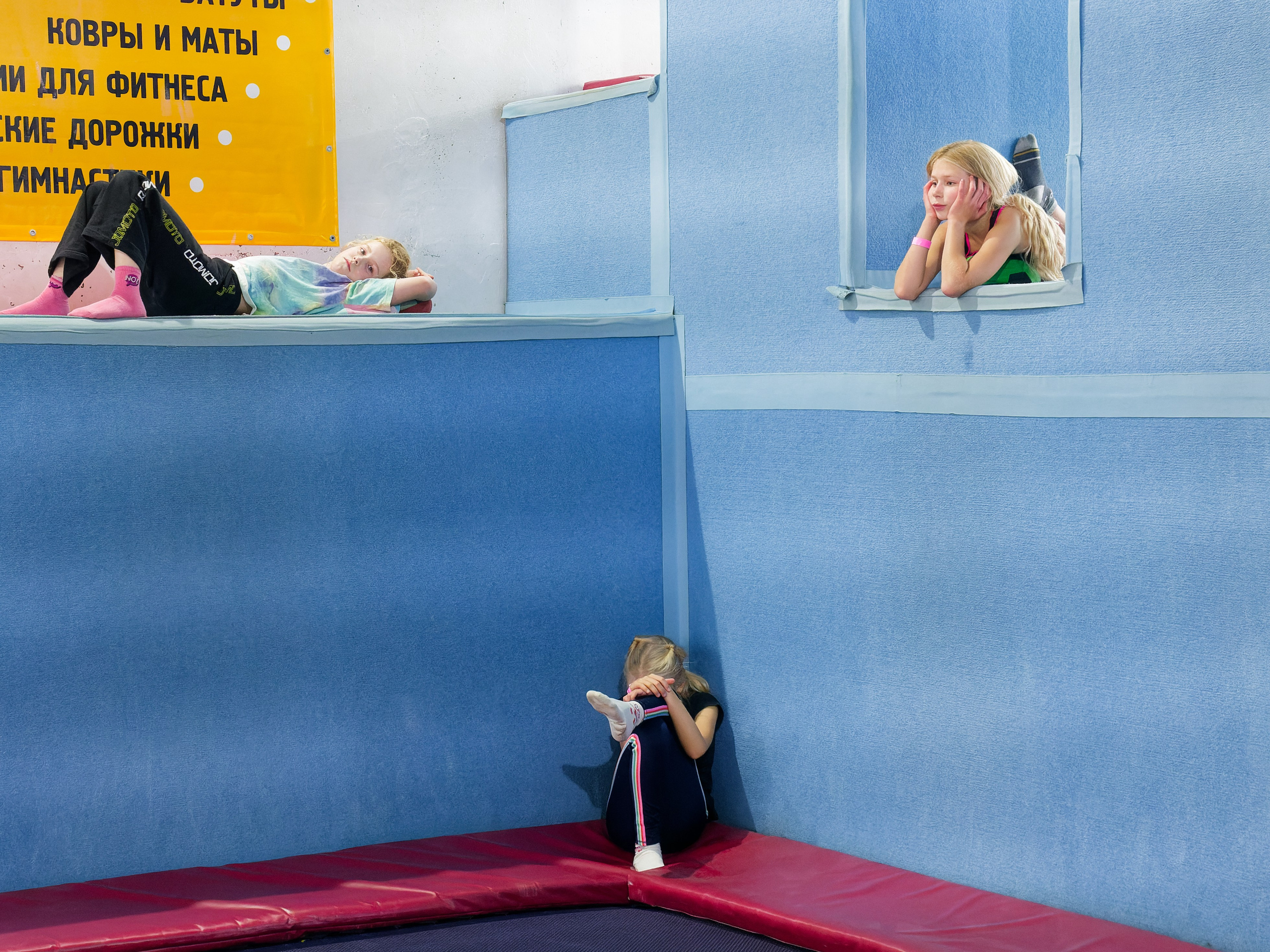 День рождения в батутном центре. Репортажный и Свадебный фотограф в Санкт-Петербурге Котов Павел