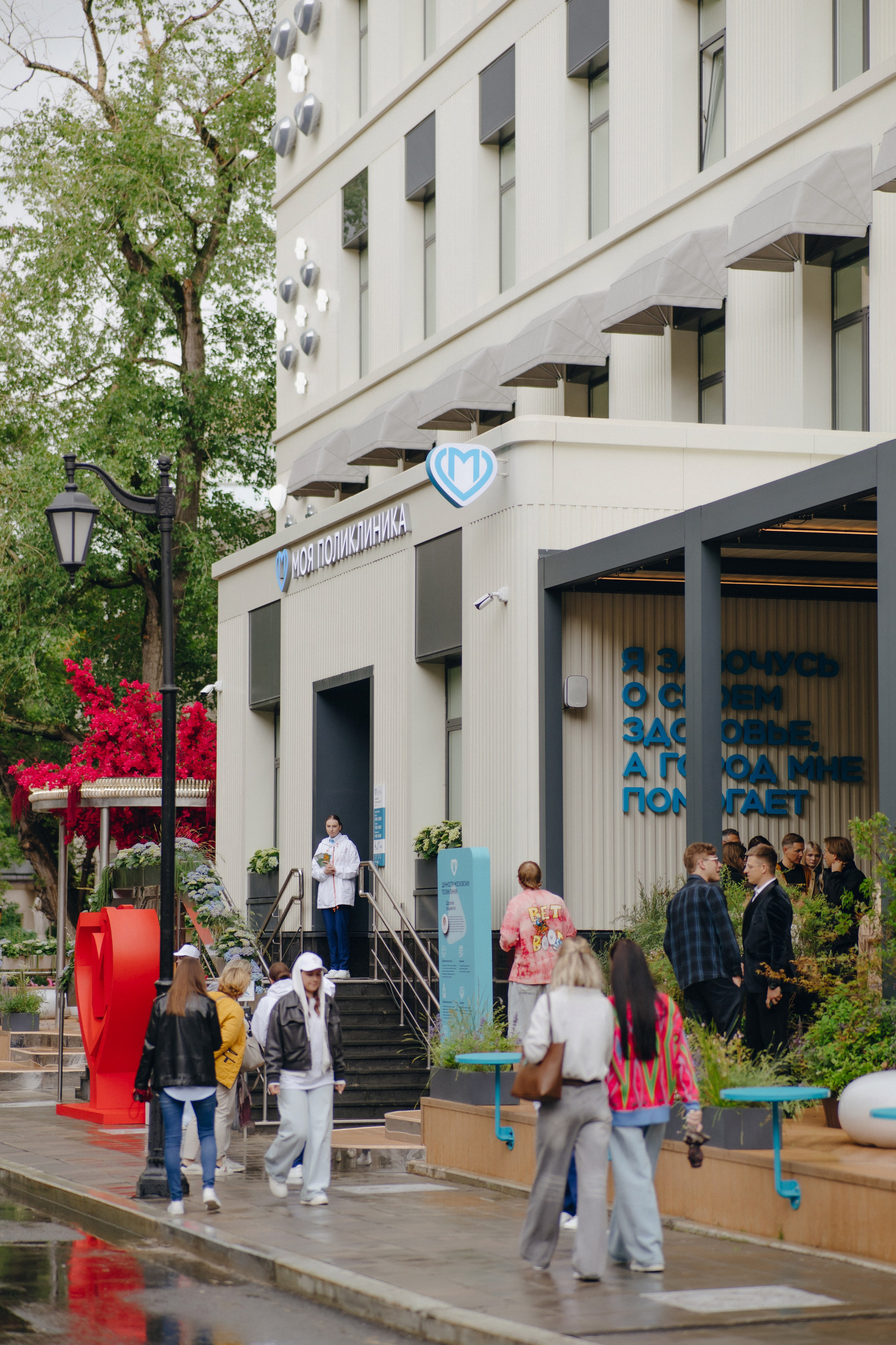 Открытие поликлиники на Патриках. Свадебный фотограф Москва и другие города