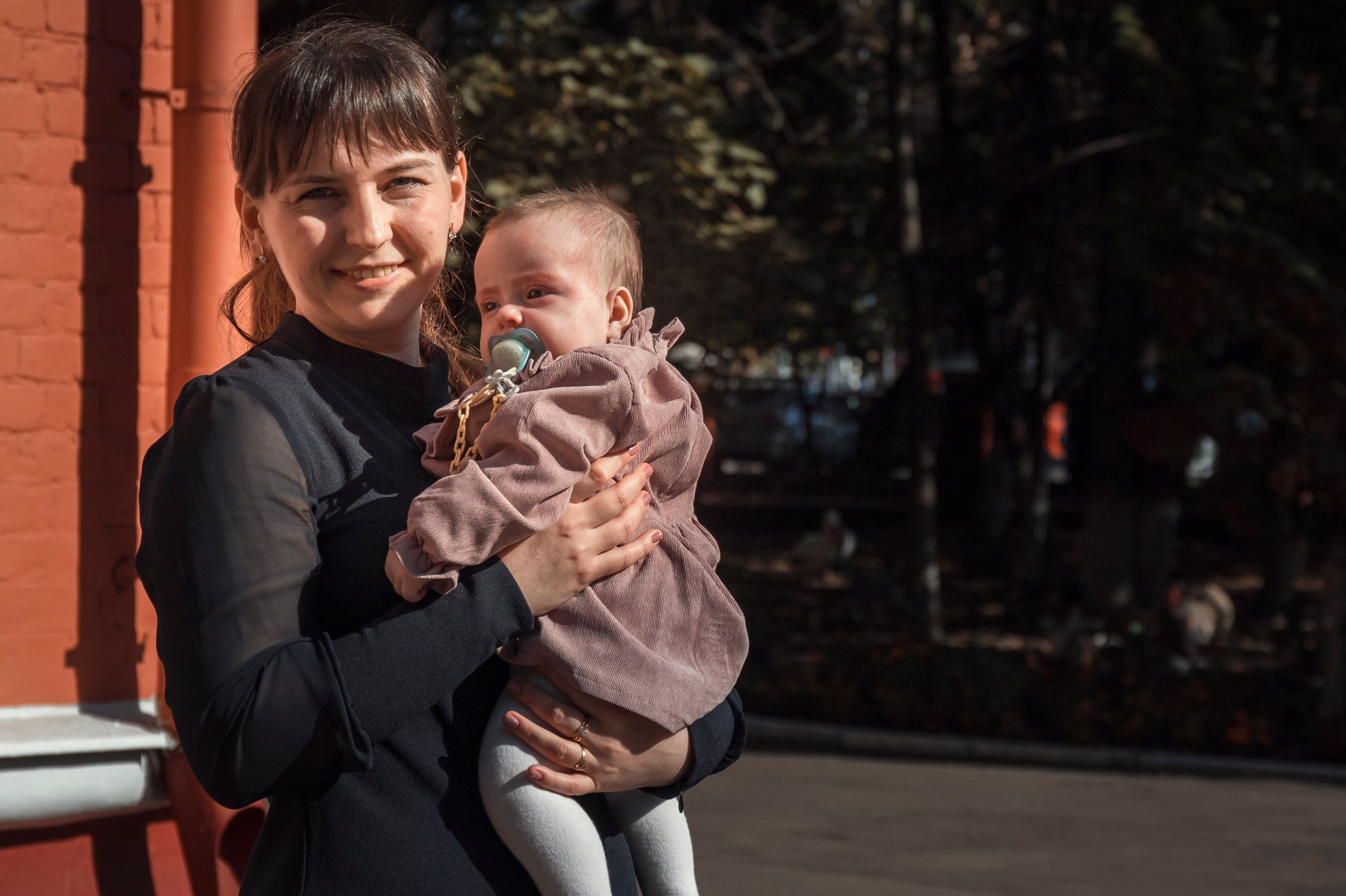 Крестины Апполинарии. Арт- фотограф Москва