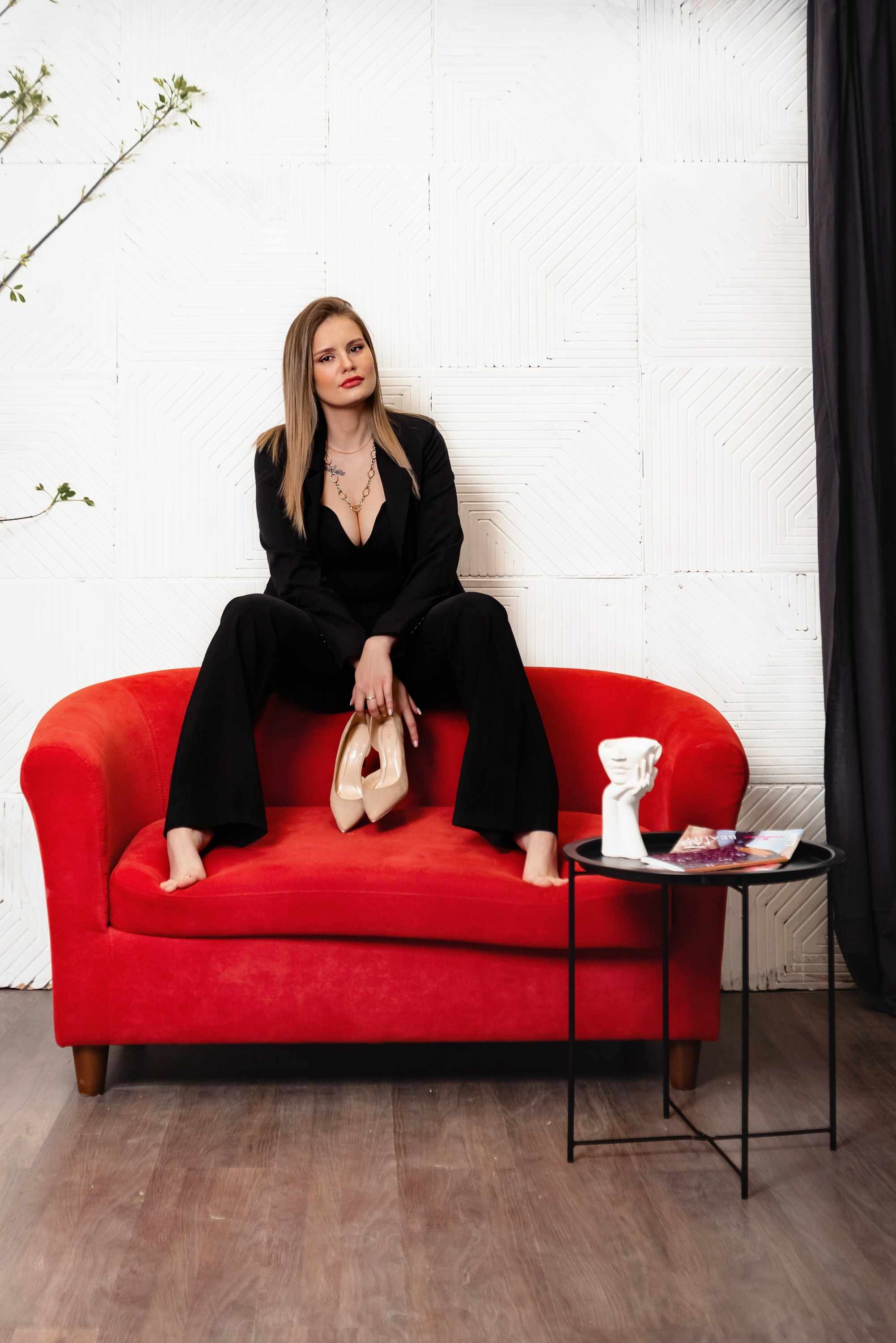 Съемка Алены в фотостудии. Фотограф Тула творческие фотосессии недорого Ольга Ромашина