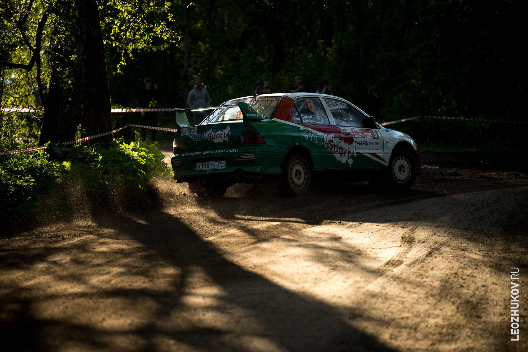 Rally Pushkinskie gory 2025. Sports photographer Leonid Zhukov
