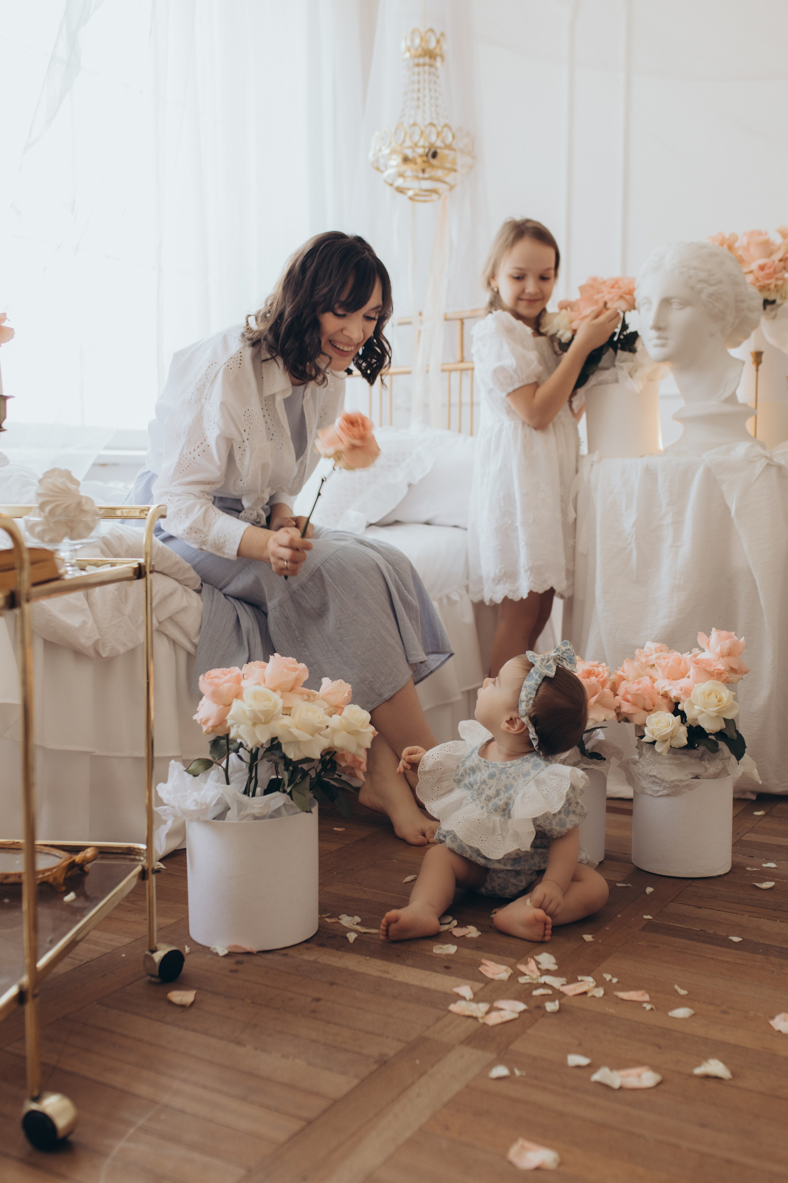 Ирина и девочки. Свадебный и семейный фотограф в Белгороде Евгения Курочкина