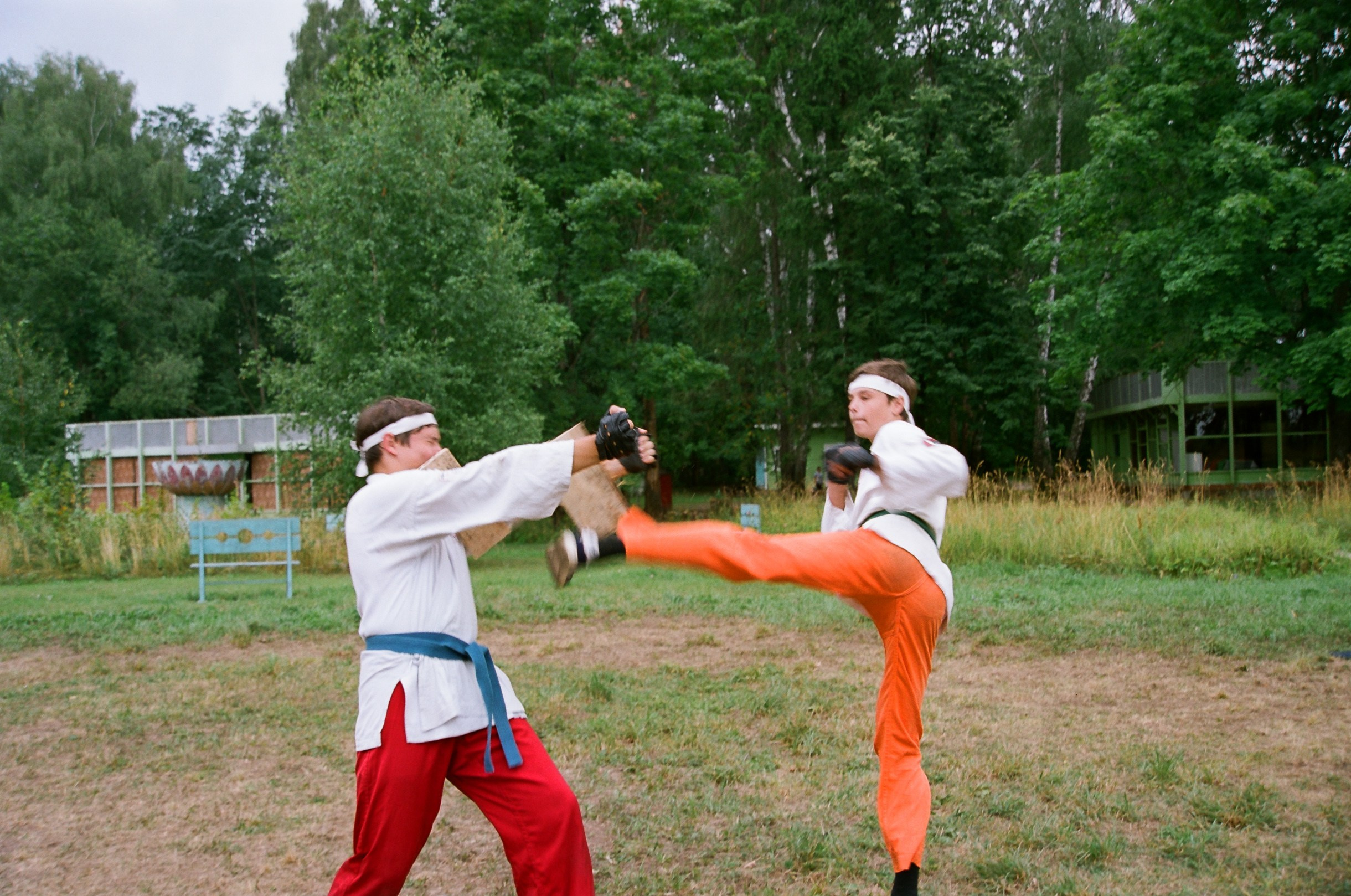 Фотографии Летние сборы ШБИ МОН 2003 г. Школа Боевых Искусств «МОН»