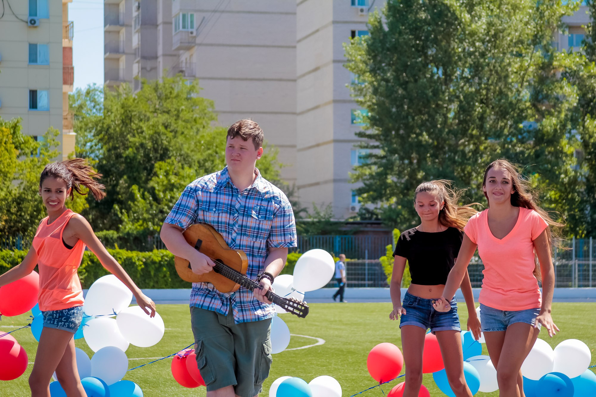 День Физкульт. Максим Матвийченко и Виктория Басова профессионалы своего дела
