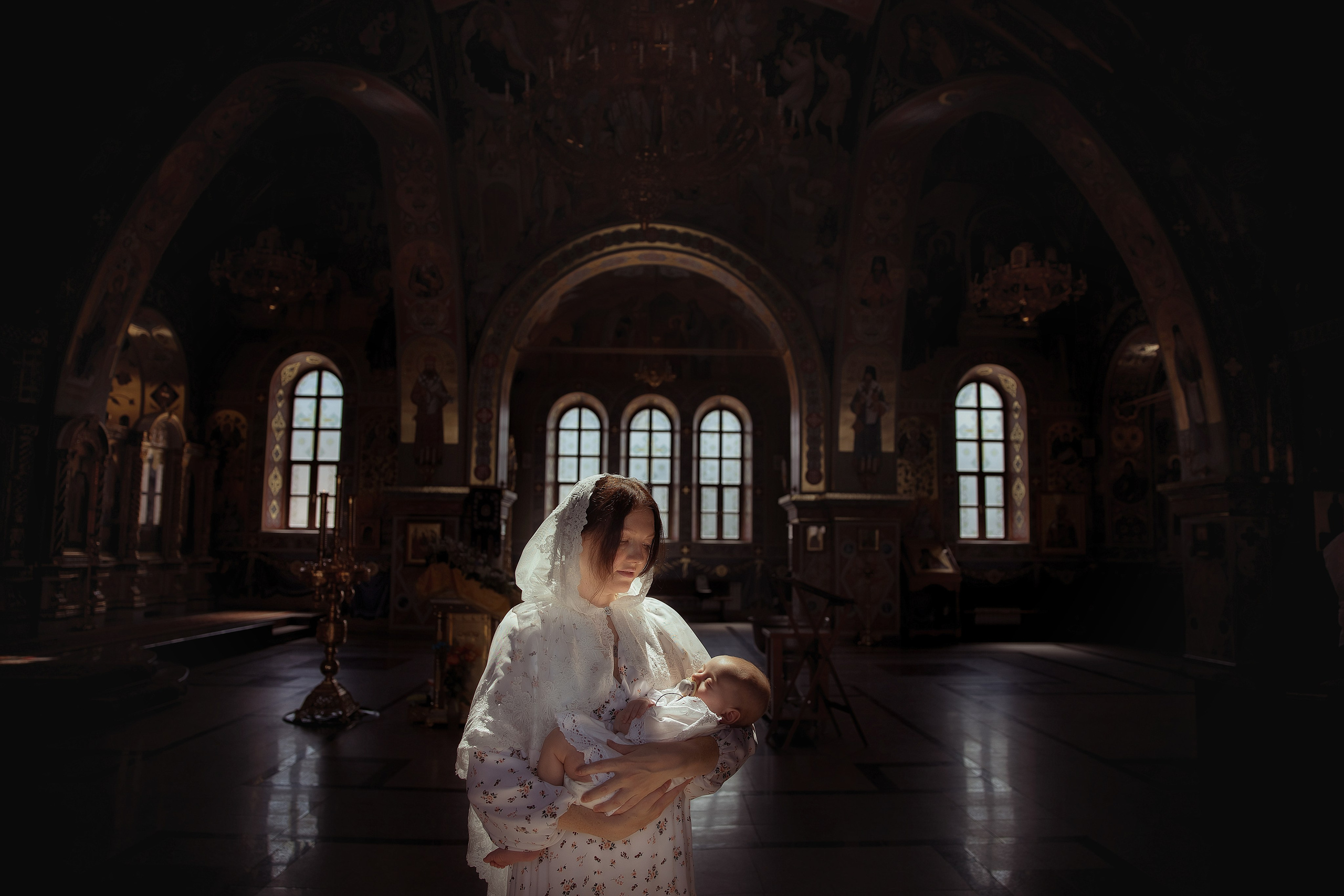 Крещение Арсения. Фотограф на крещение и венчание