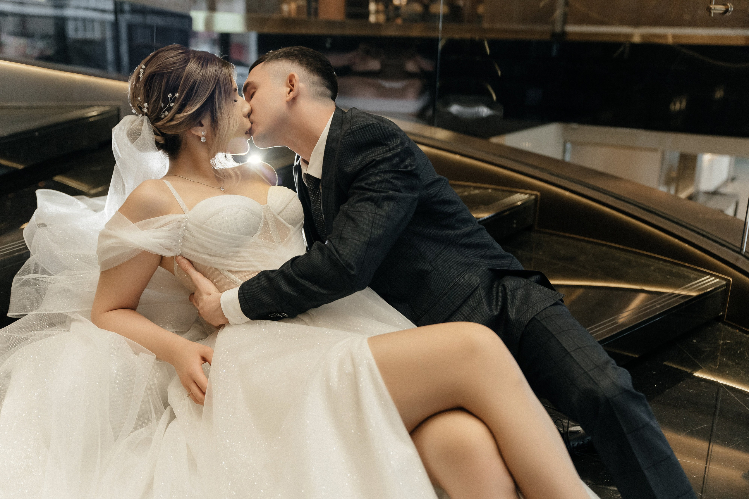 Свадебная фотосессия Дмитрия и Алины в Ростове-на-Дону. Фотограф Наталия Полянко