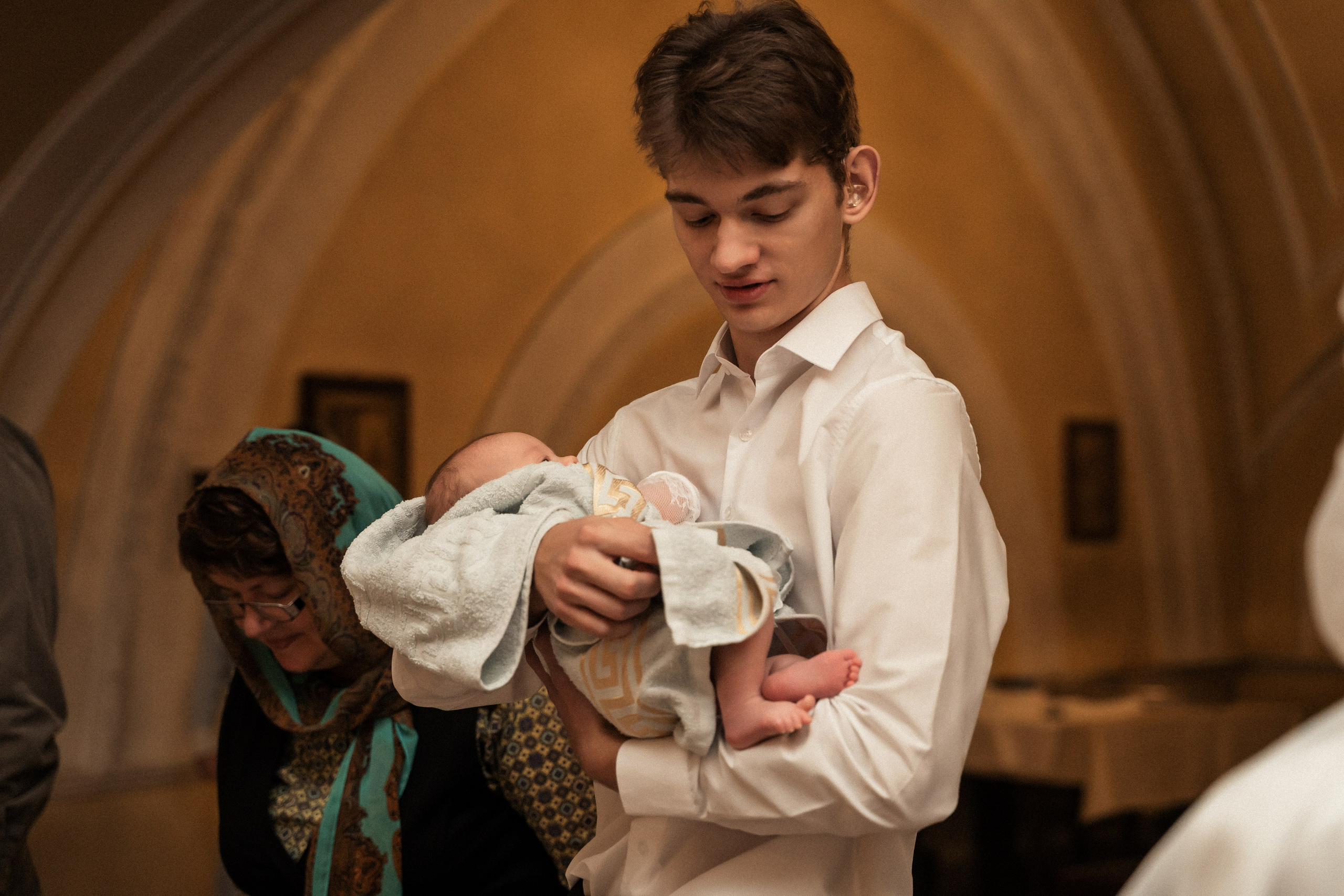 Крещение. Фотограф Алина Филимонова Тверь