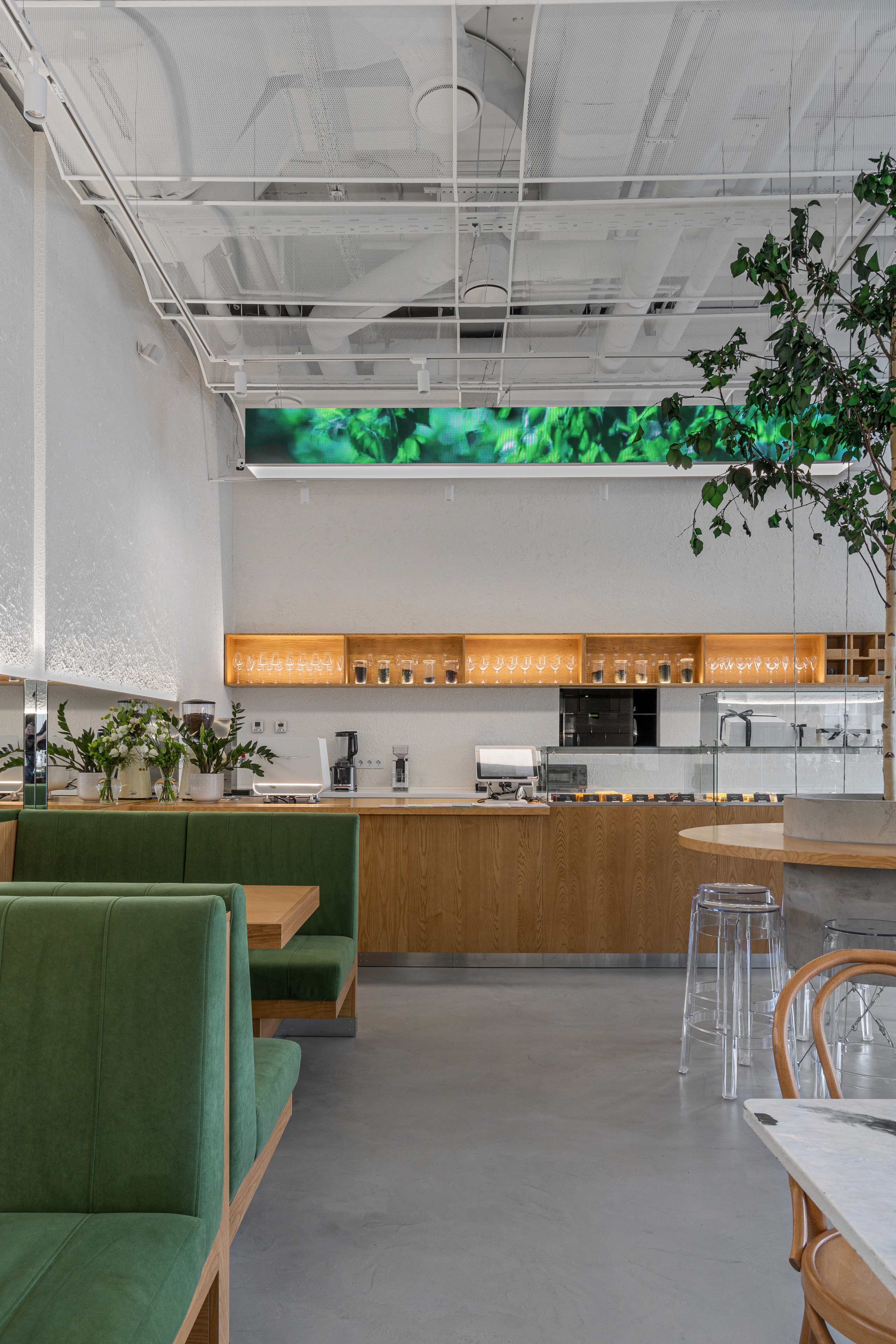 Кафе mayar. Дизайнер Александр Фрухт