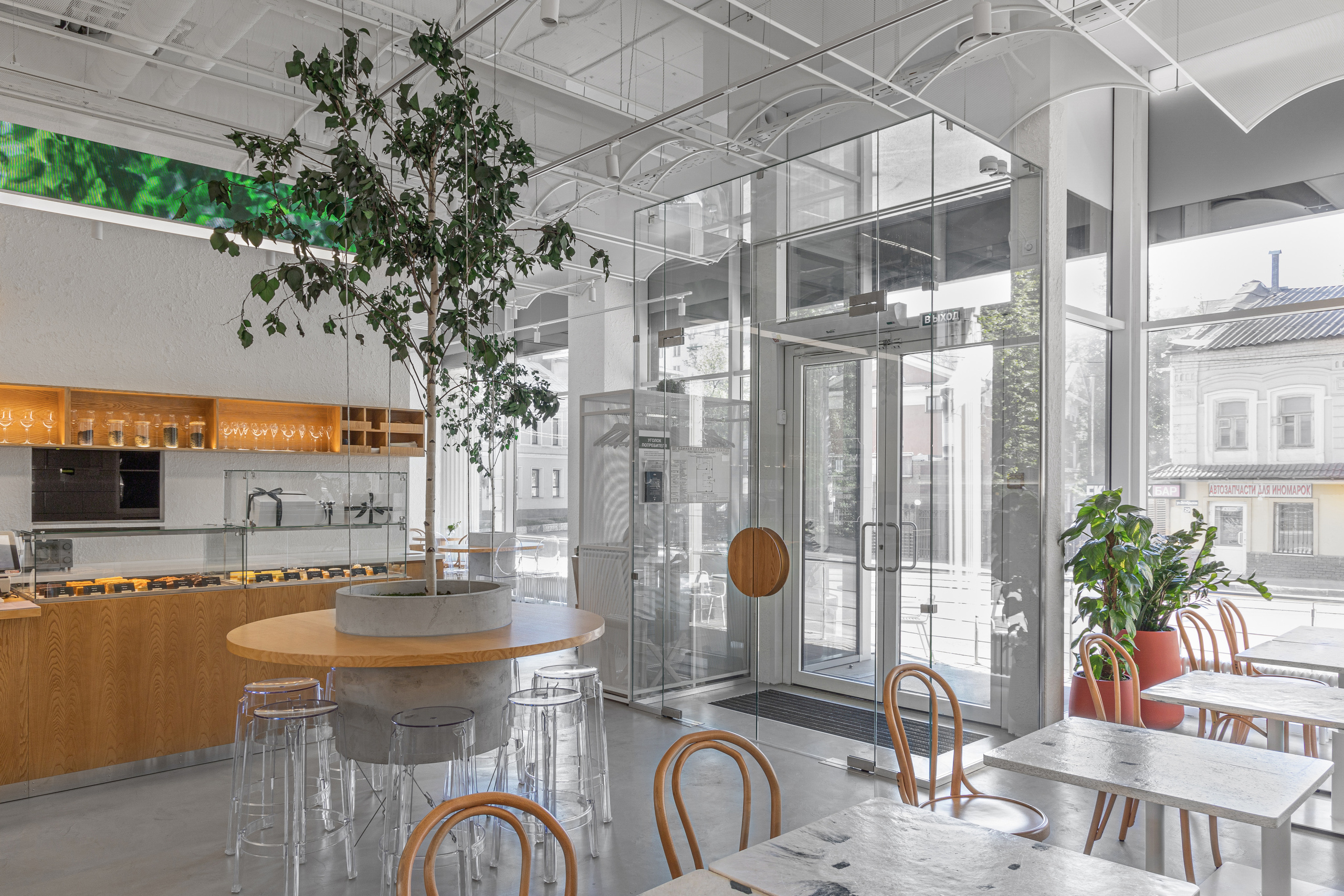 Кафе Mayar в Нижнем Новгороде. Интерьерный фотограф в Нижнем Новгороде и Москве Владимир Гудков