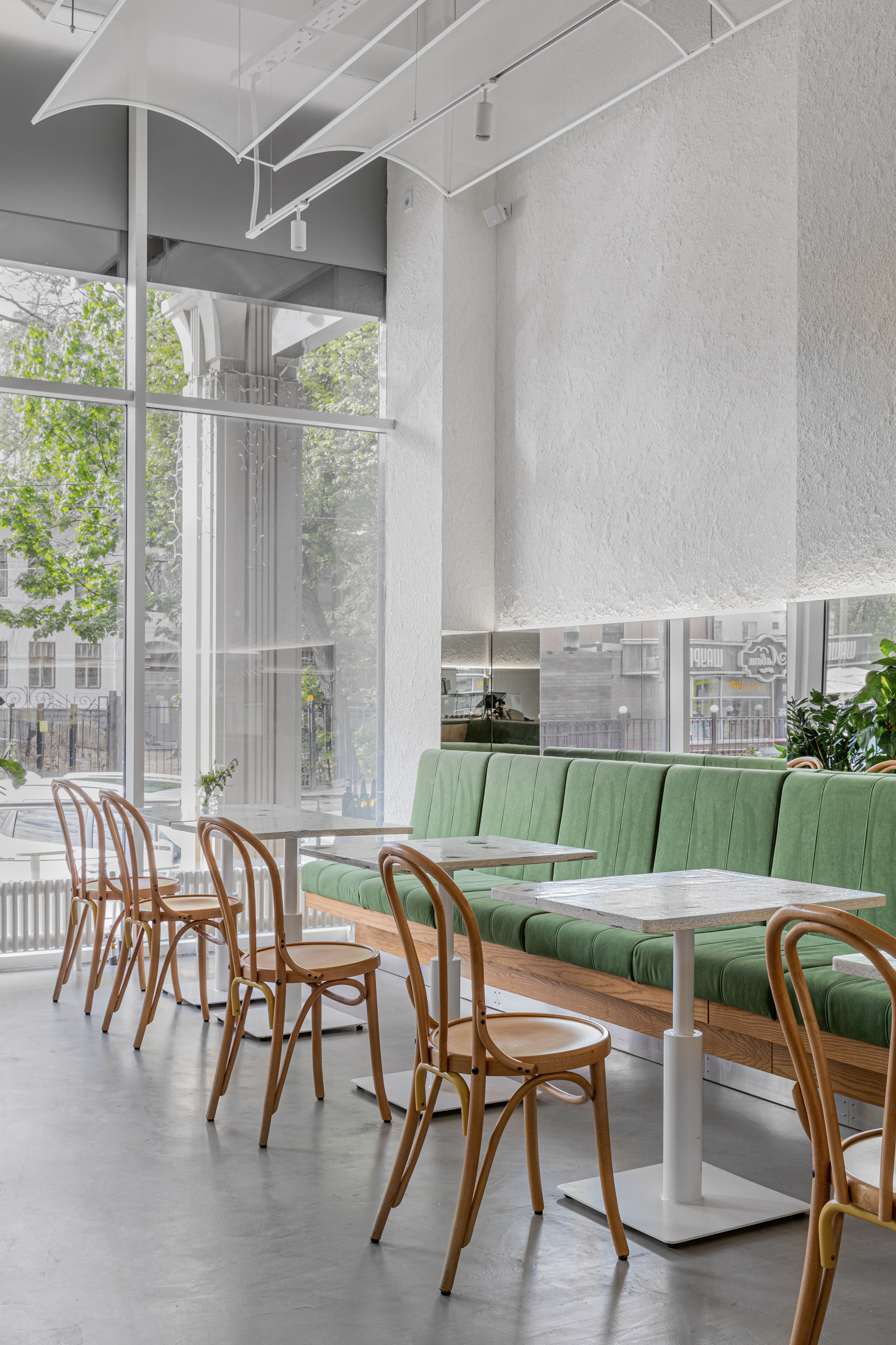 Кафе Mayar в Нижнем Новгороде. Интерьерный фотограф в Нижнем Новгороде и Москве Владимир Гудков