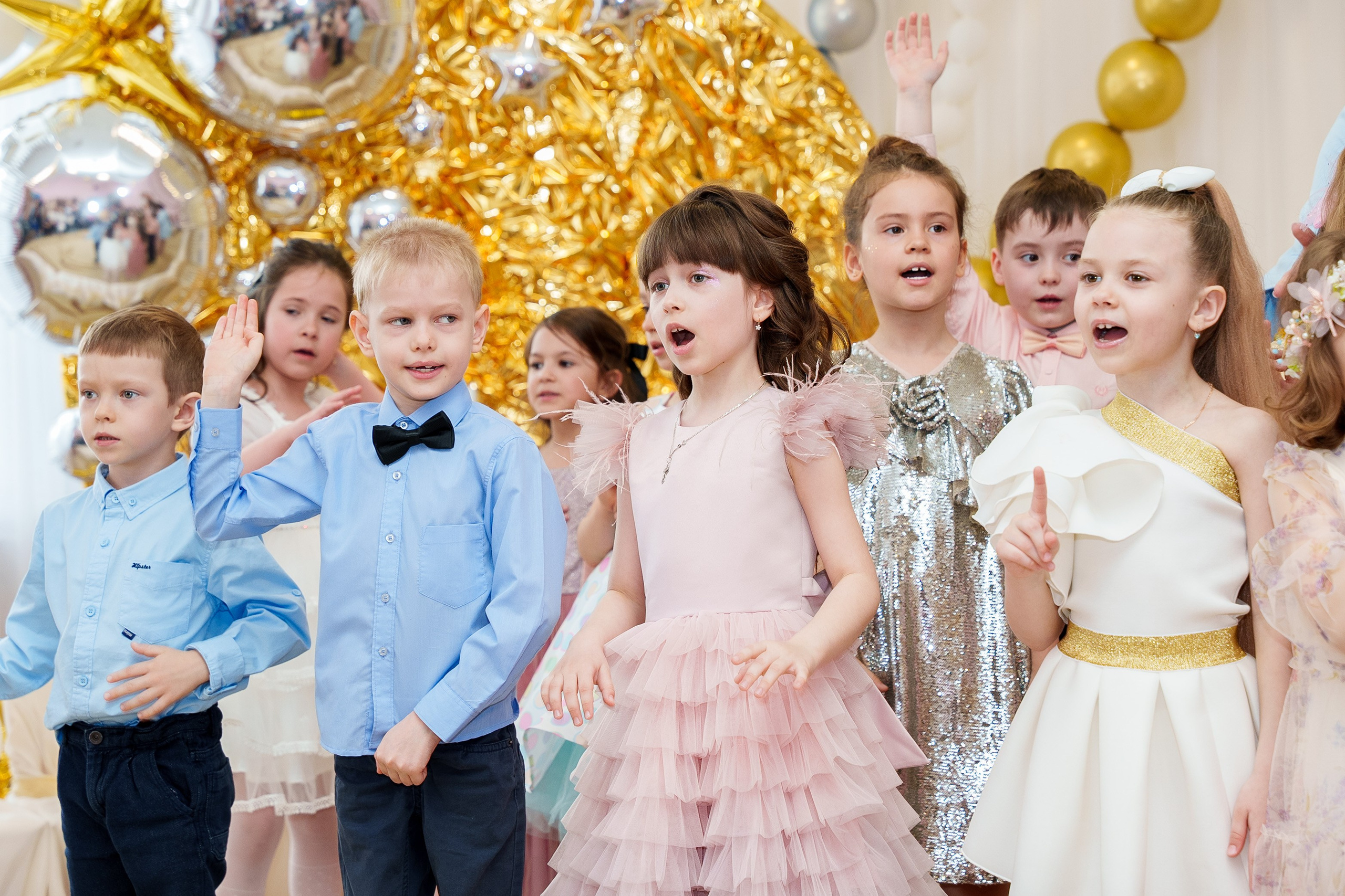 Выпускные в саду. Фотограф Юлия Попова