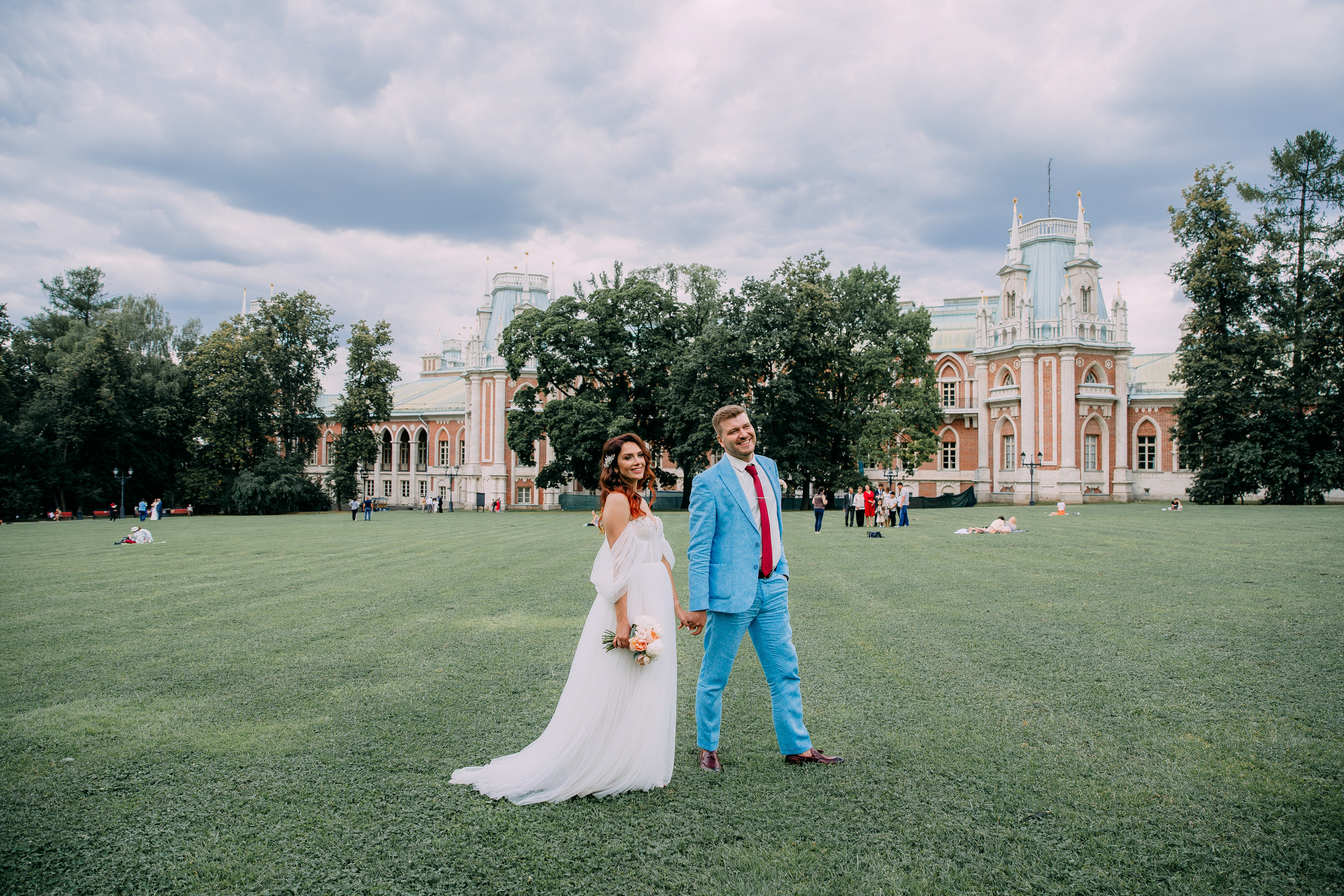 Прогулка в царицыно. Свадебный и репортажный фотограф Москва — Олег Акентьев